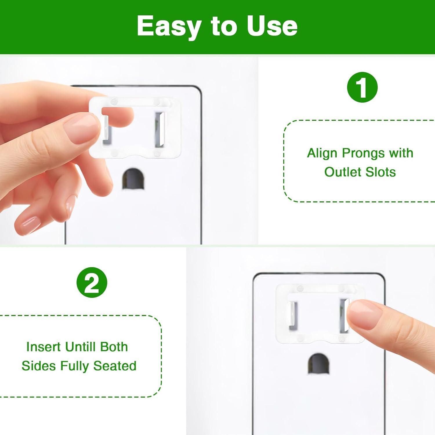 30 Enchufes Sueltos Colorato para Tomas de Pared 110V