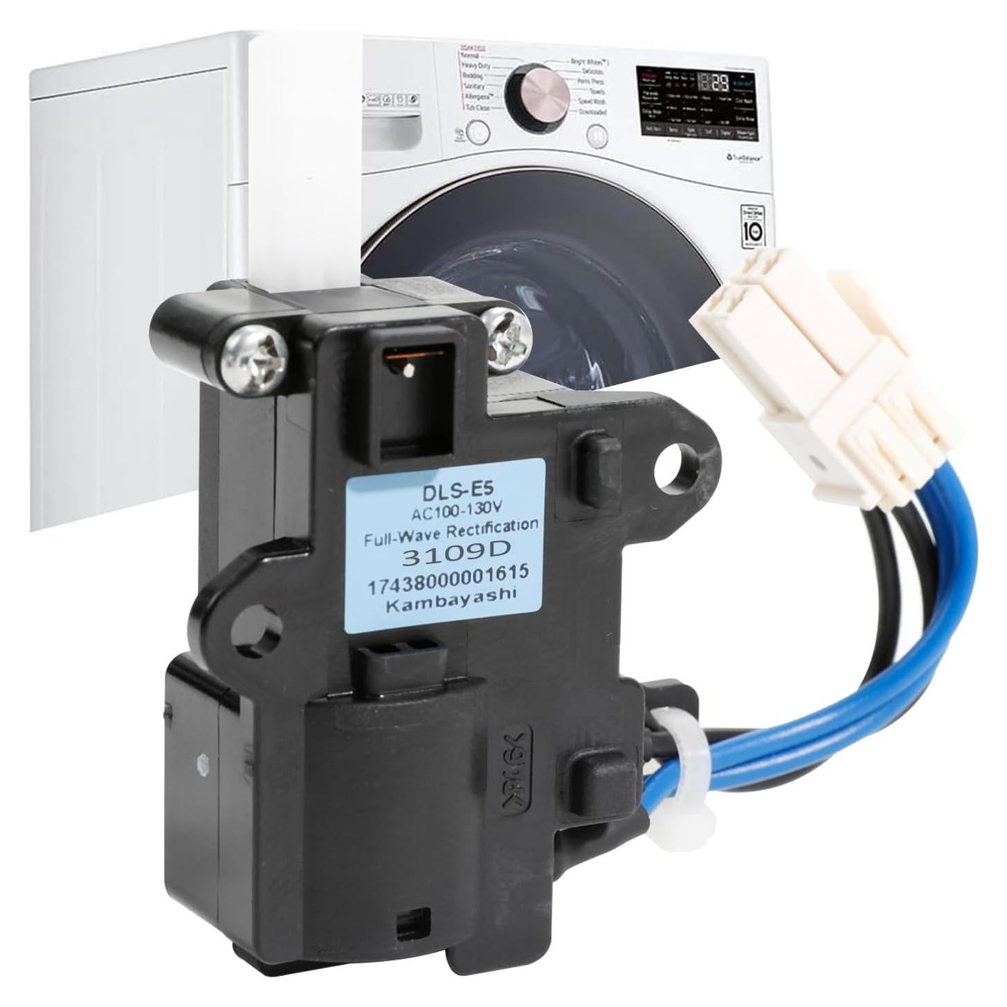 Cerradura de Puerta con Interruptor Lavadora Frigidaire 5304511338