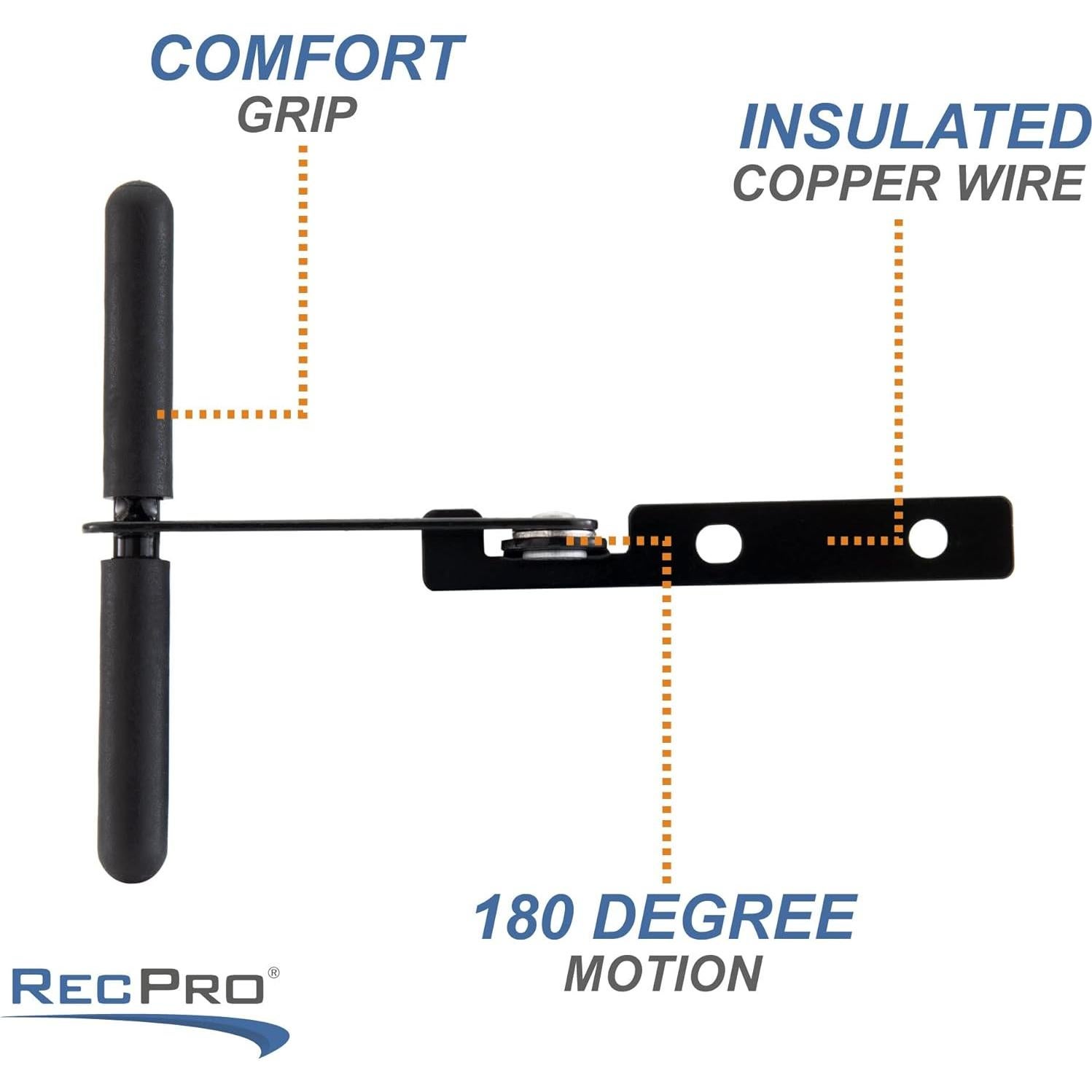 Cierre de puerta de refrigerador RV RecPro 3.02 cm duradero
