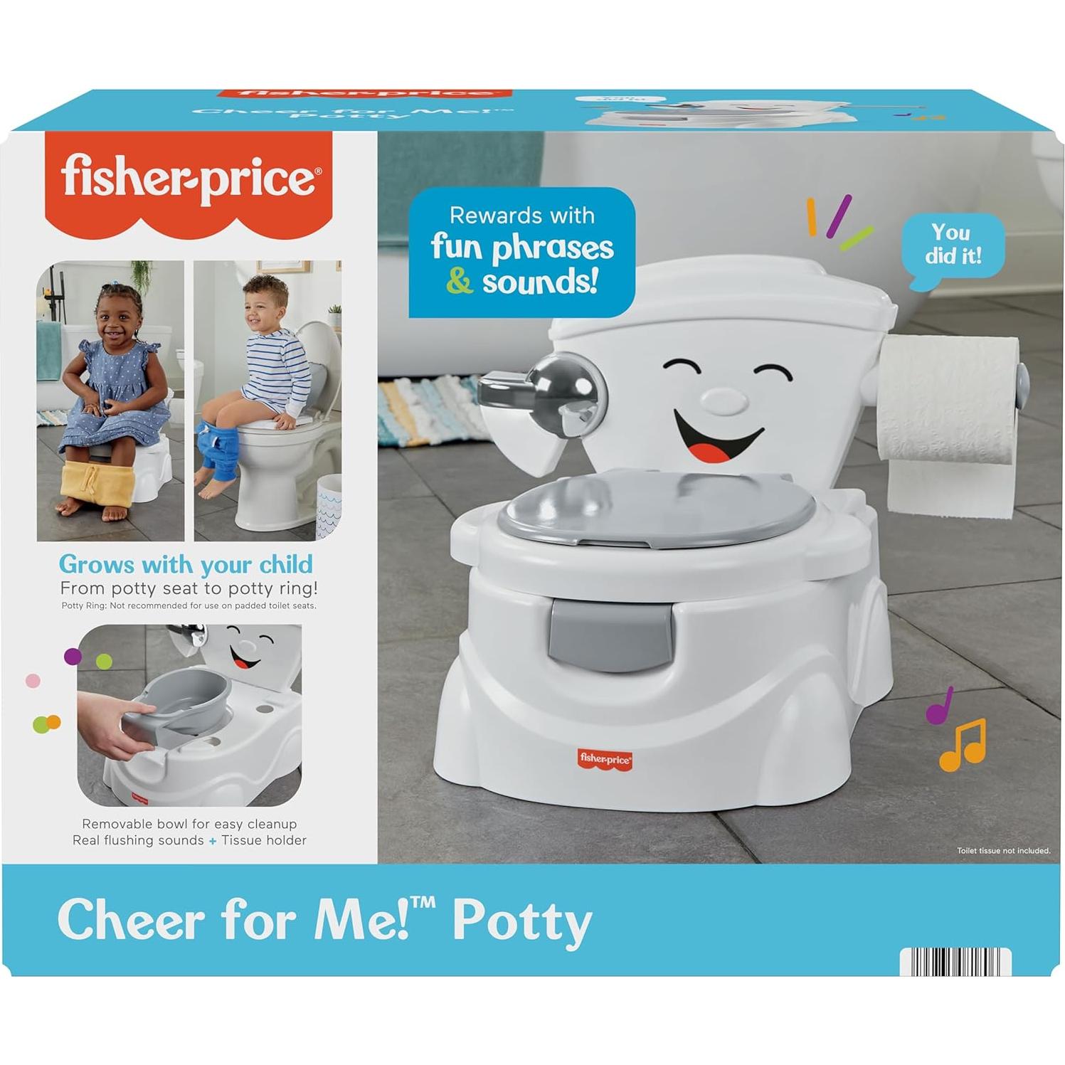 Asiento de Entrenamiento para Baño Fisher-Price Celebra Conmigo