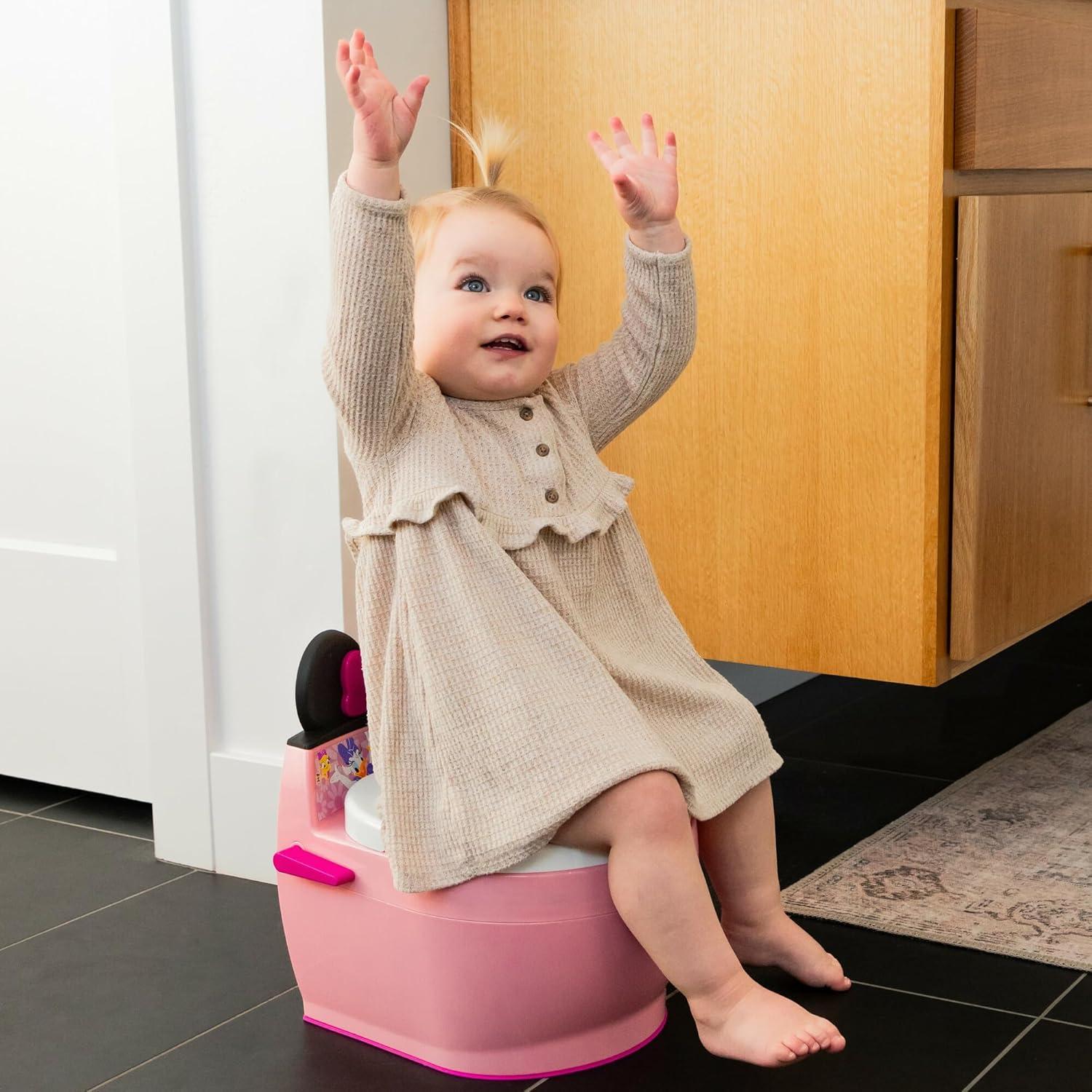 Inodoro de Entrenamiento 2-en-1 El Primer Año Minnie Mouse