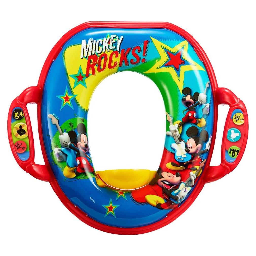 Asiento de Inodoro Suave Disney Mickey Mouse - 18 Meses+