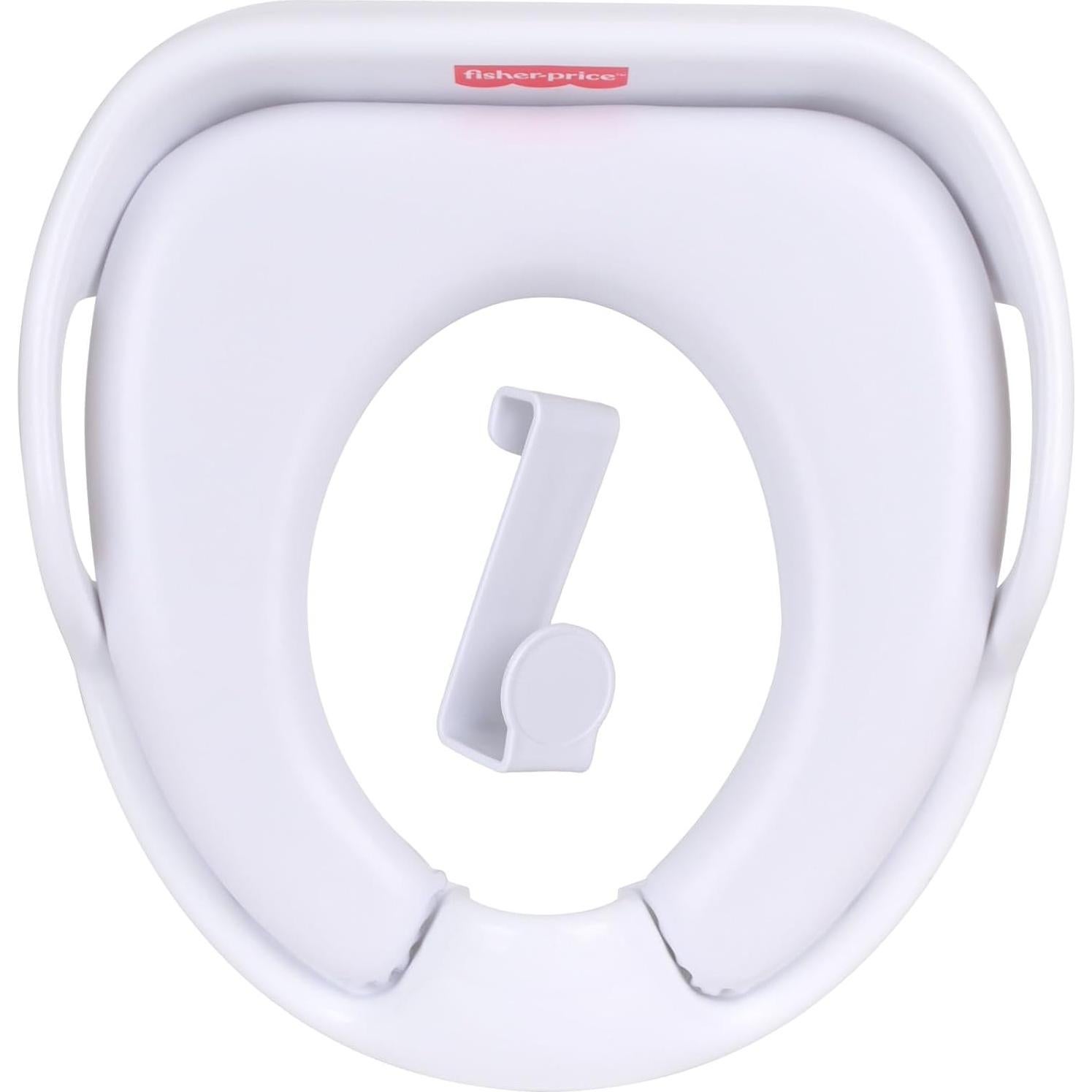 Asiento de Inodoro Fisher-Price Ready & Steady Acolchado Blanco