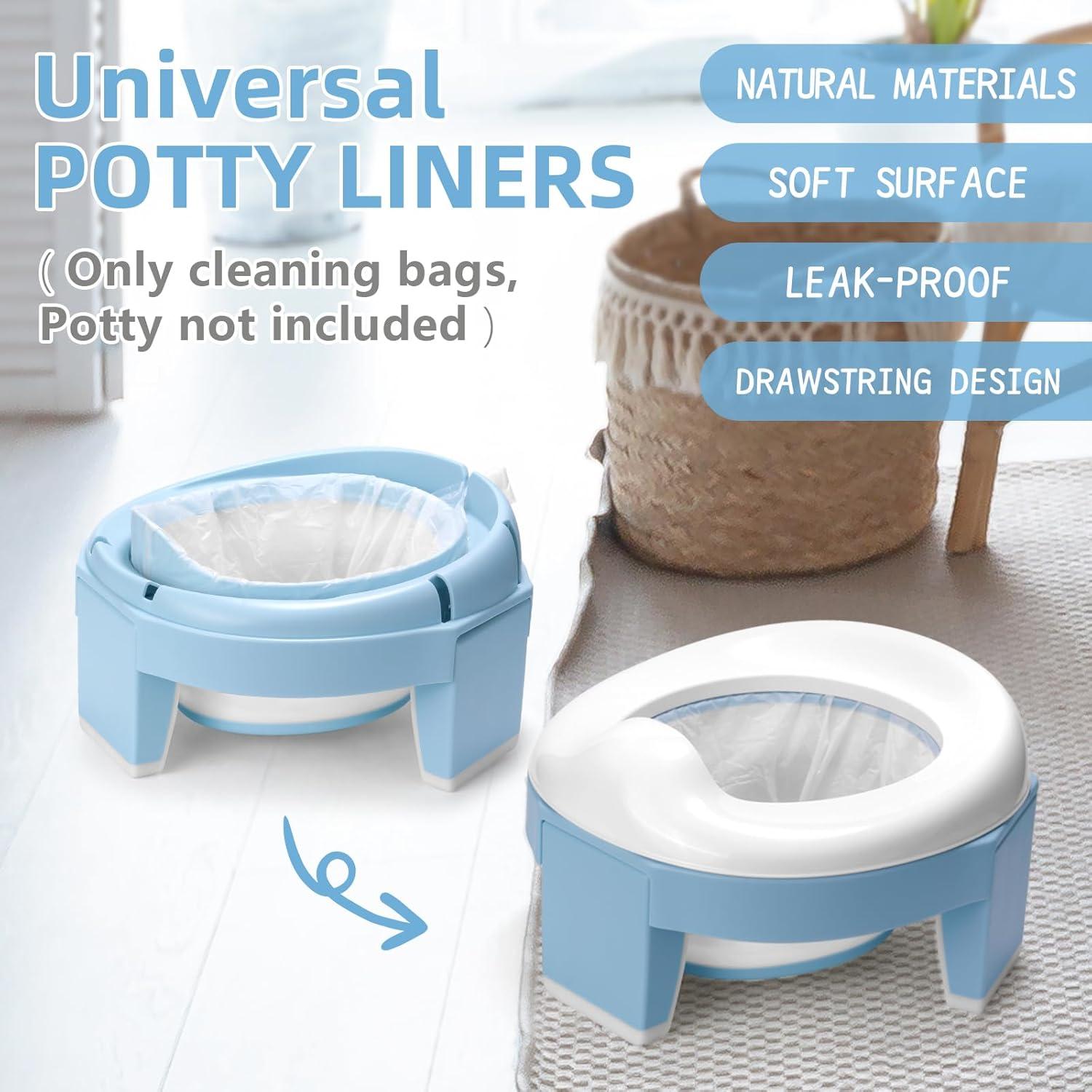 Bolsas Desechables para Inodoro MCGMITT 120 PCS a Prueba de Fugas