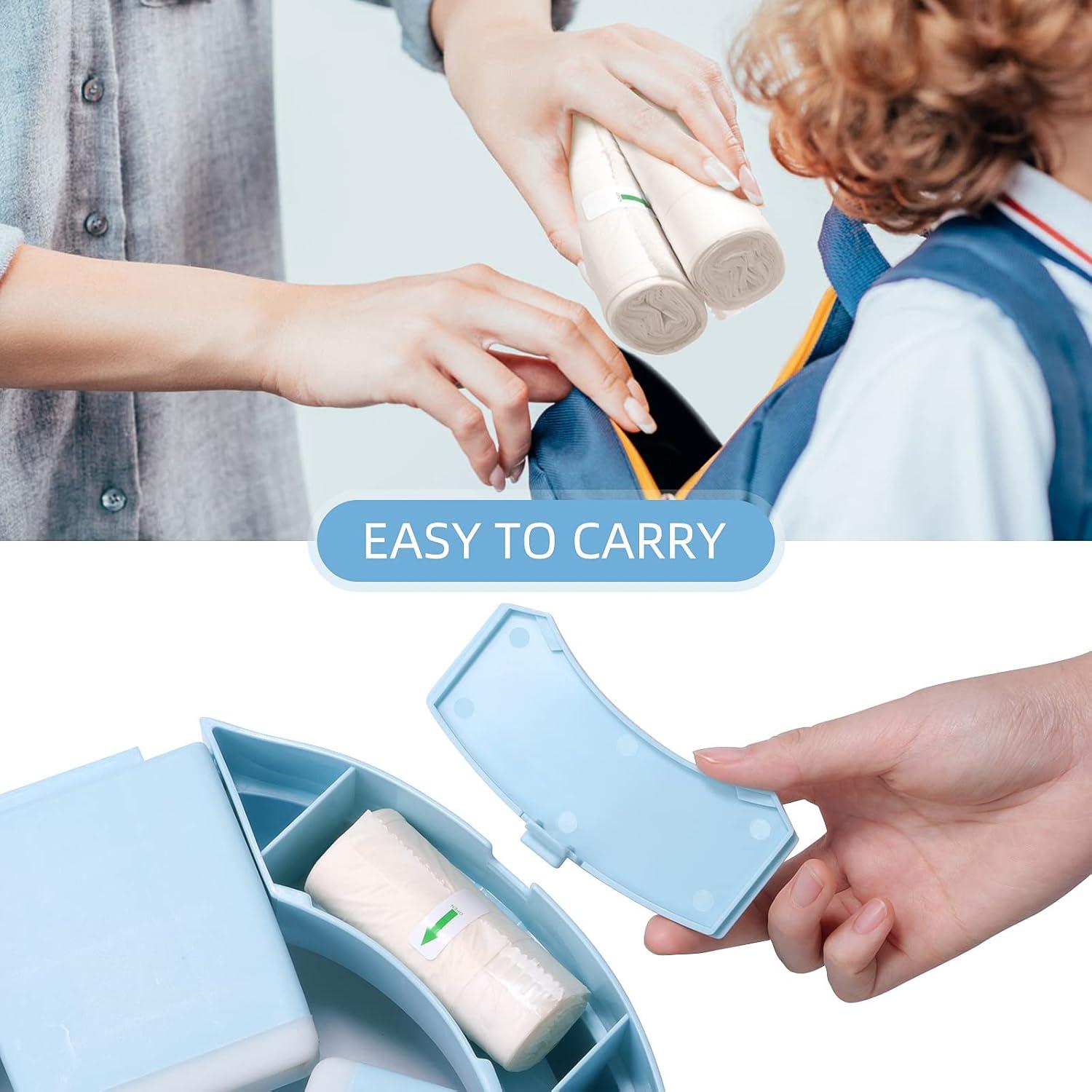 Bolsas Desechables para Inodoro MCGMITT 120 PCS a Prueba de Fugas