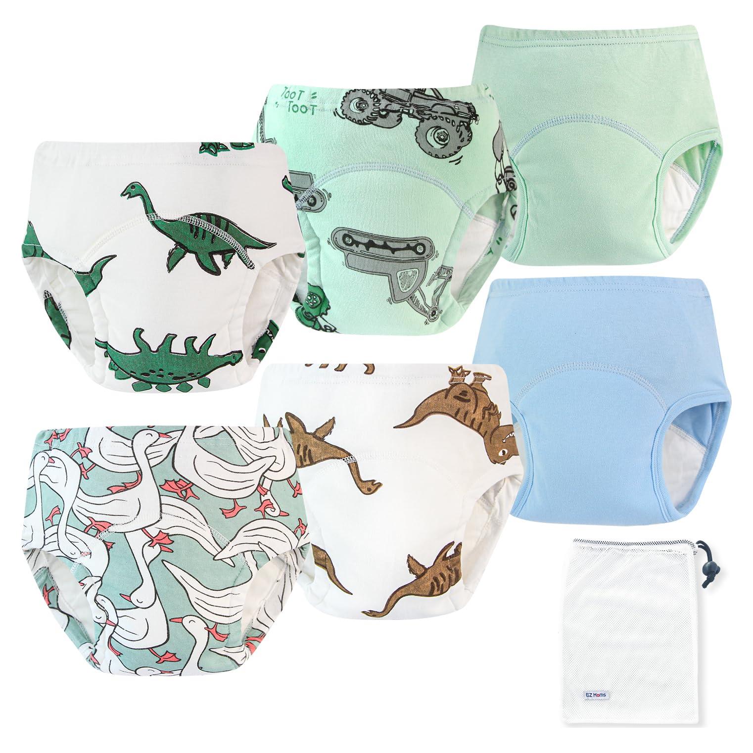 Ropa Interior de Entrenamiento para el Baño EZ Moms 6 Pzas 1T