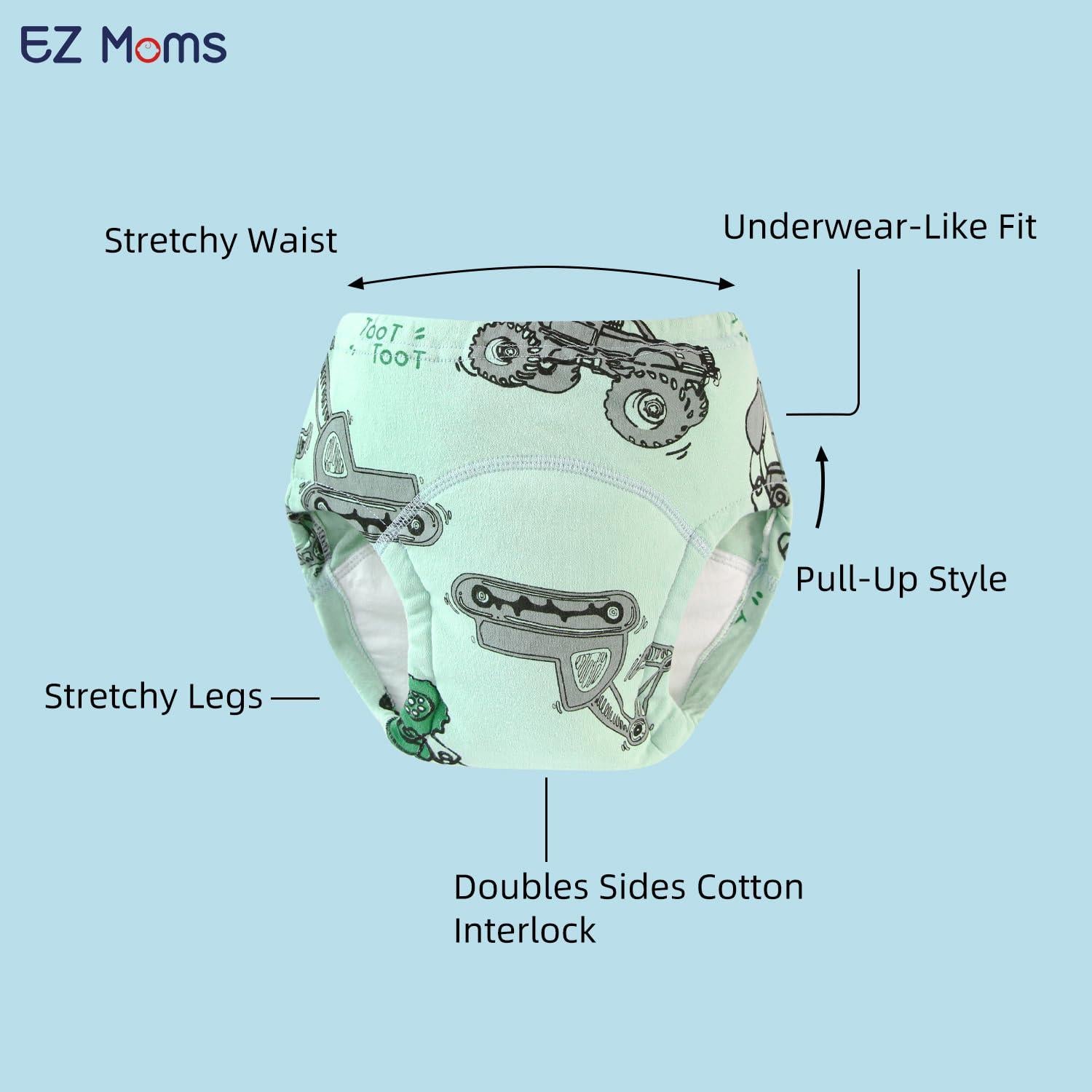 Ropa Interior de Entrenamiento para el Baño EZ Moms 6 Pzas 1T