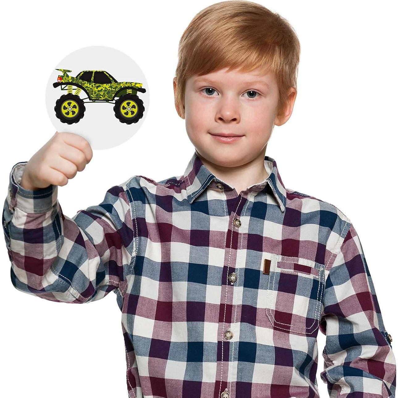 Calcomanías de Entrenamiento para Baño Zonon - 10 Piezas Camiones