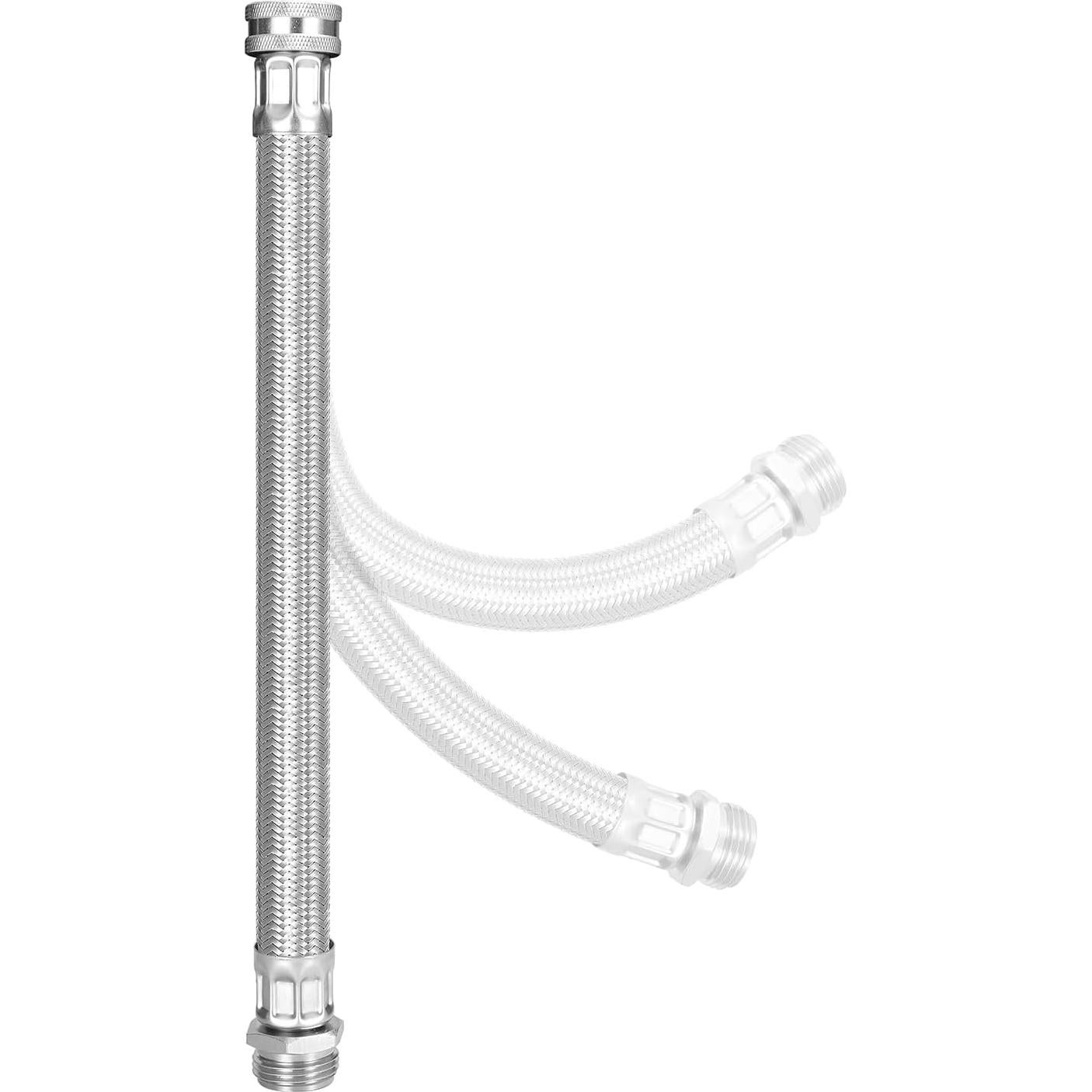 Extensor de Manguera de Jardín XUESNOF 30.48 cm Acero Inoxidable