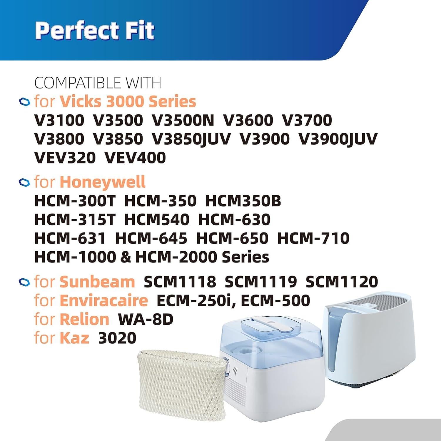 Filtro de Humidificador WF2 Ximoon - Paquete de 2 Unidades