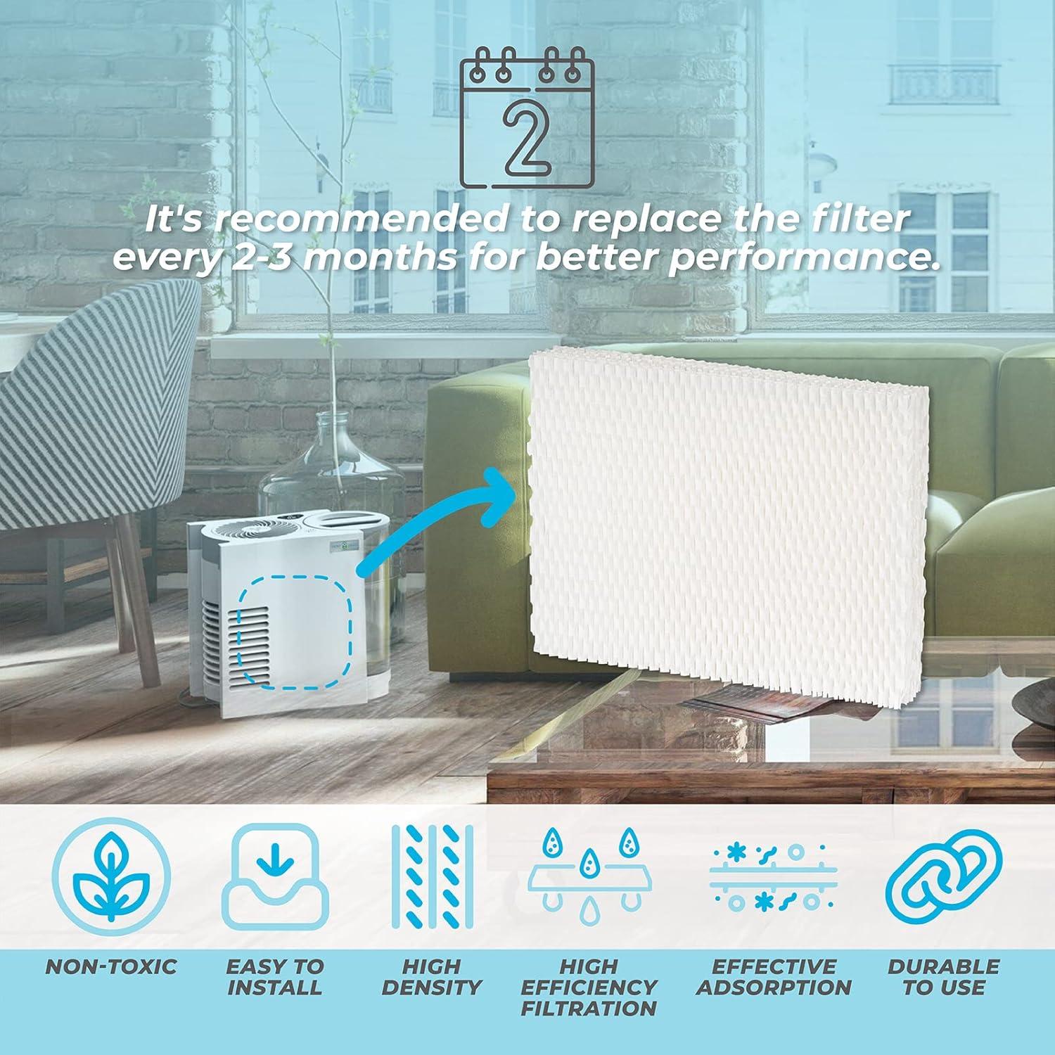 Filtros de Reemplazo ANTOBLE MD1-0034 para Humidificadores Vornado