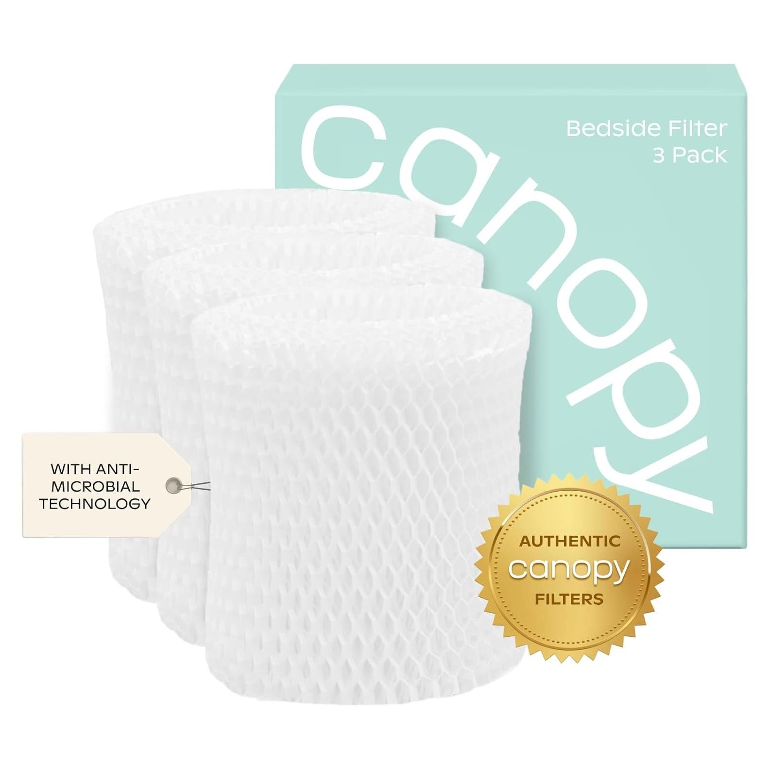 Filtros de Reemplazo para Humidificador Canopy - Paquete de 3