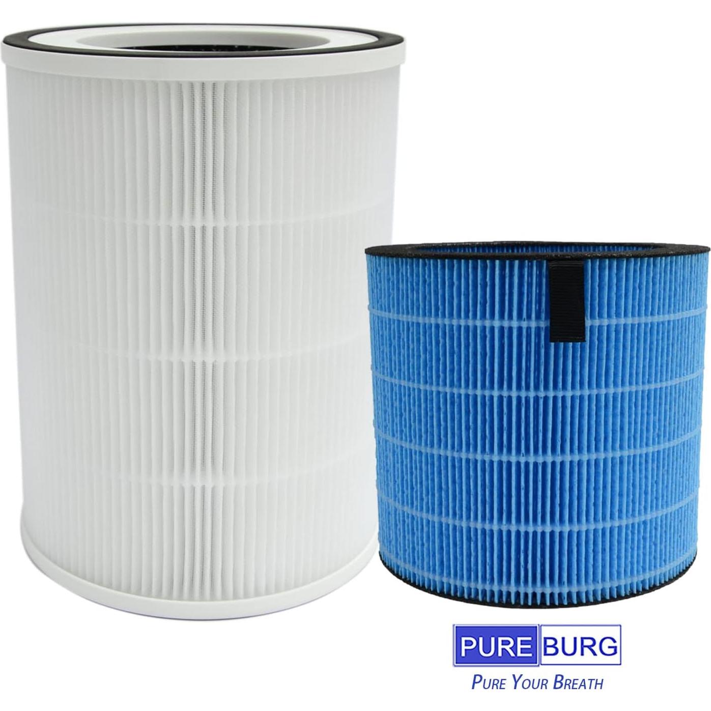 Juego de Filtros de Reemplazo PUREBURG HEPA H13 para Afloia MIRO PRO y KILO PRO