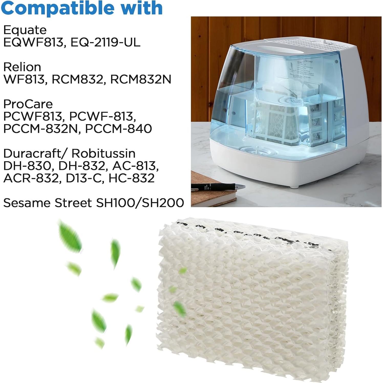 Filtros de Humidificador Freeboy W813 Reemplazo Paquete de 4