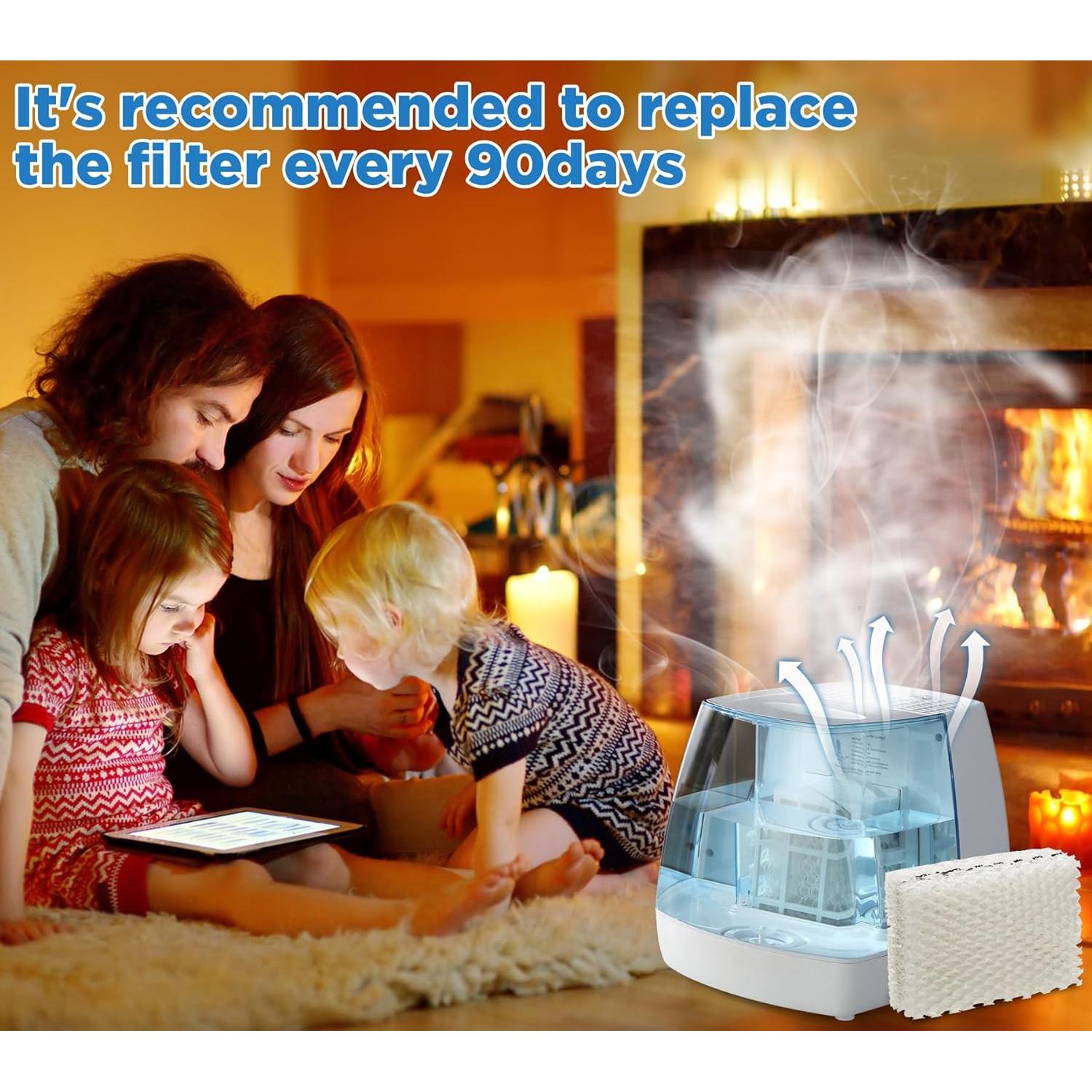 Filtros de Humidificador Freeboy W813 Reemplazo Paquete de 4