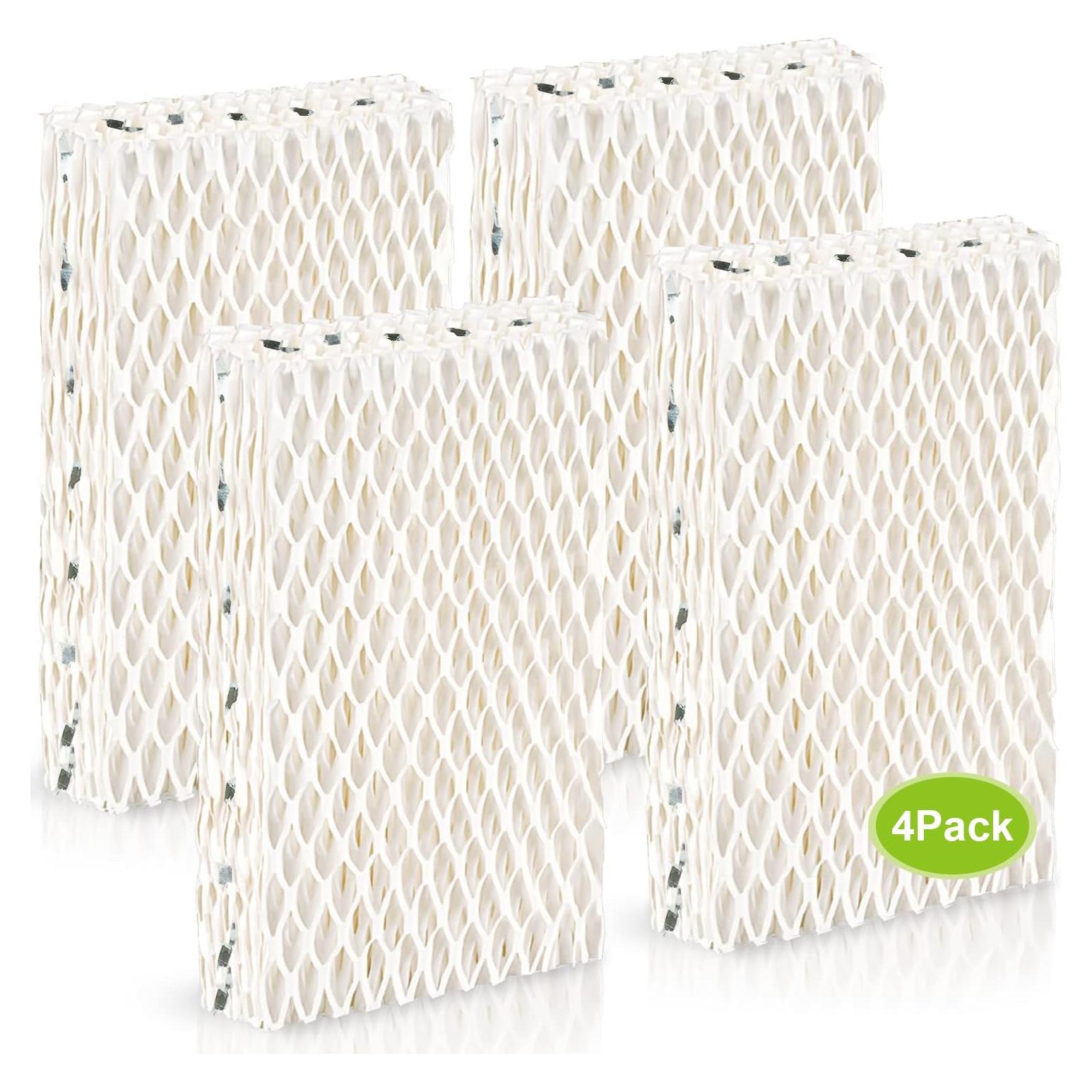 Paquete de 4 filtros de humidificador WXFANA WF813 compatibles