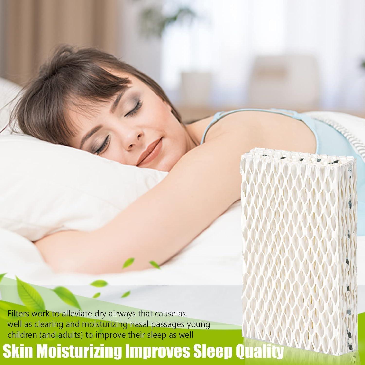 Paquete de 4 filtros de humidificador WXFANA WF813 compatibles