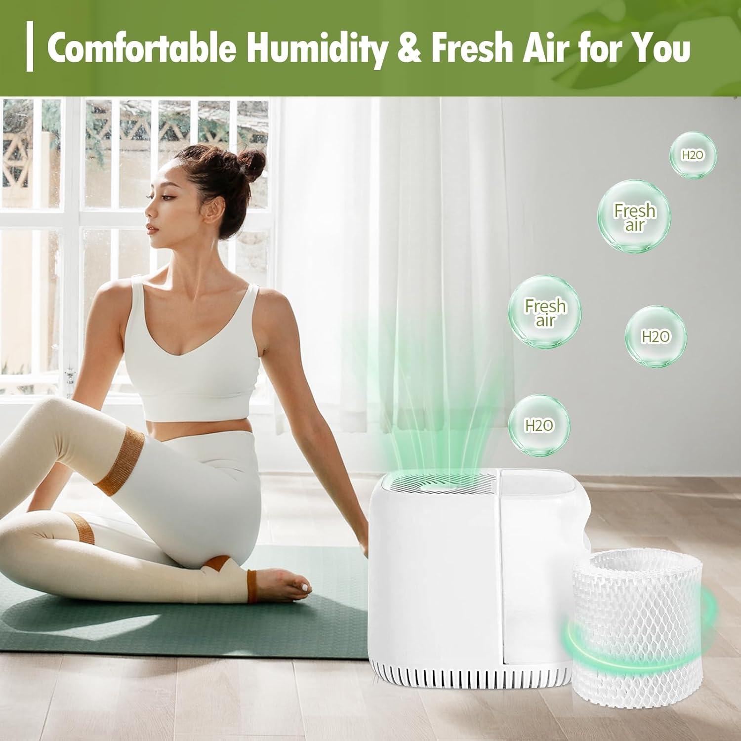 Filtro de Reemplazo Aiskaer para Humidificador 3 Pack