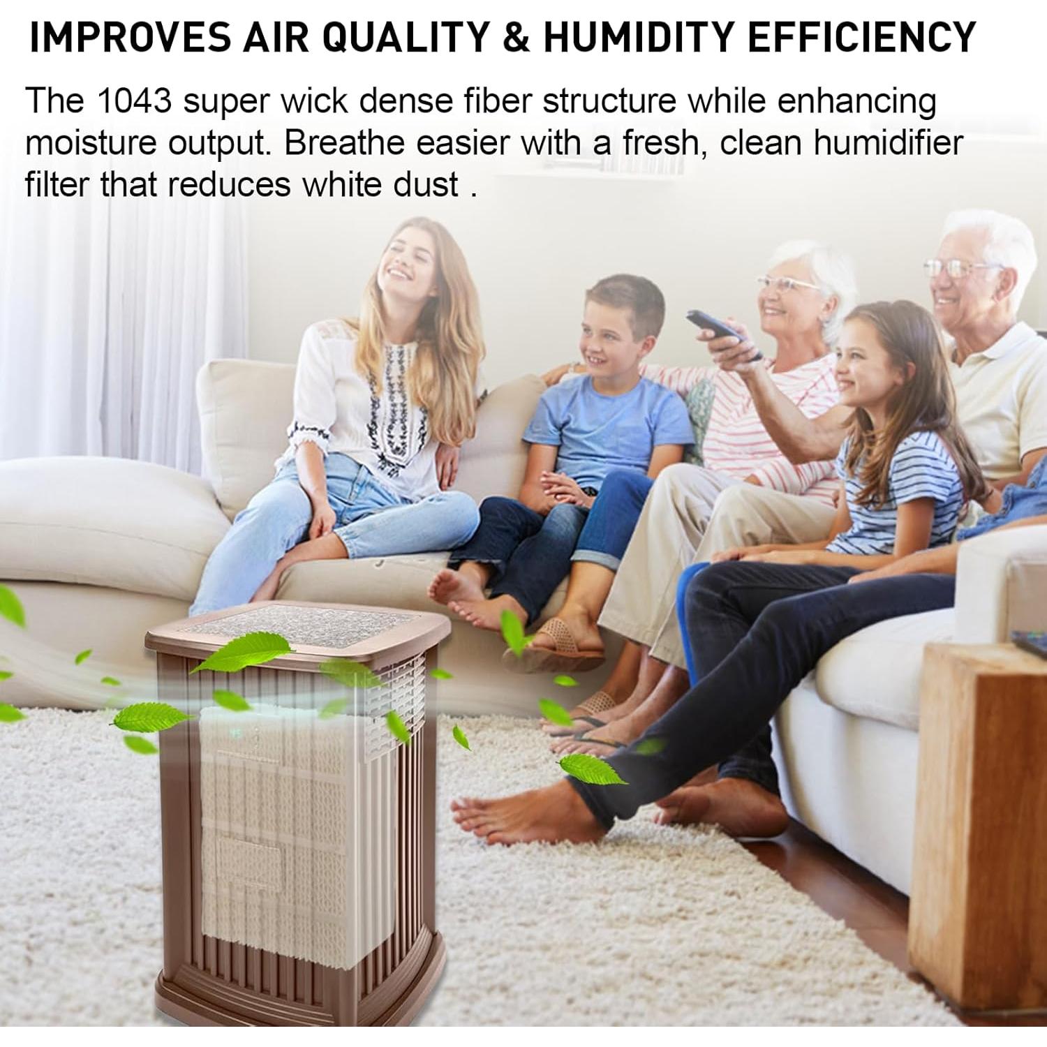 Filtro de Reemplazo 1043 Super Wick para Humidificador Aircare