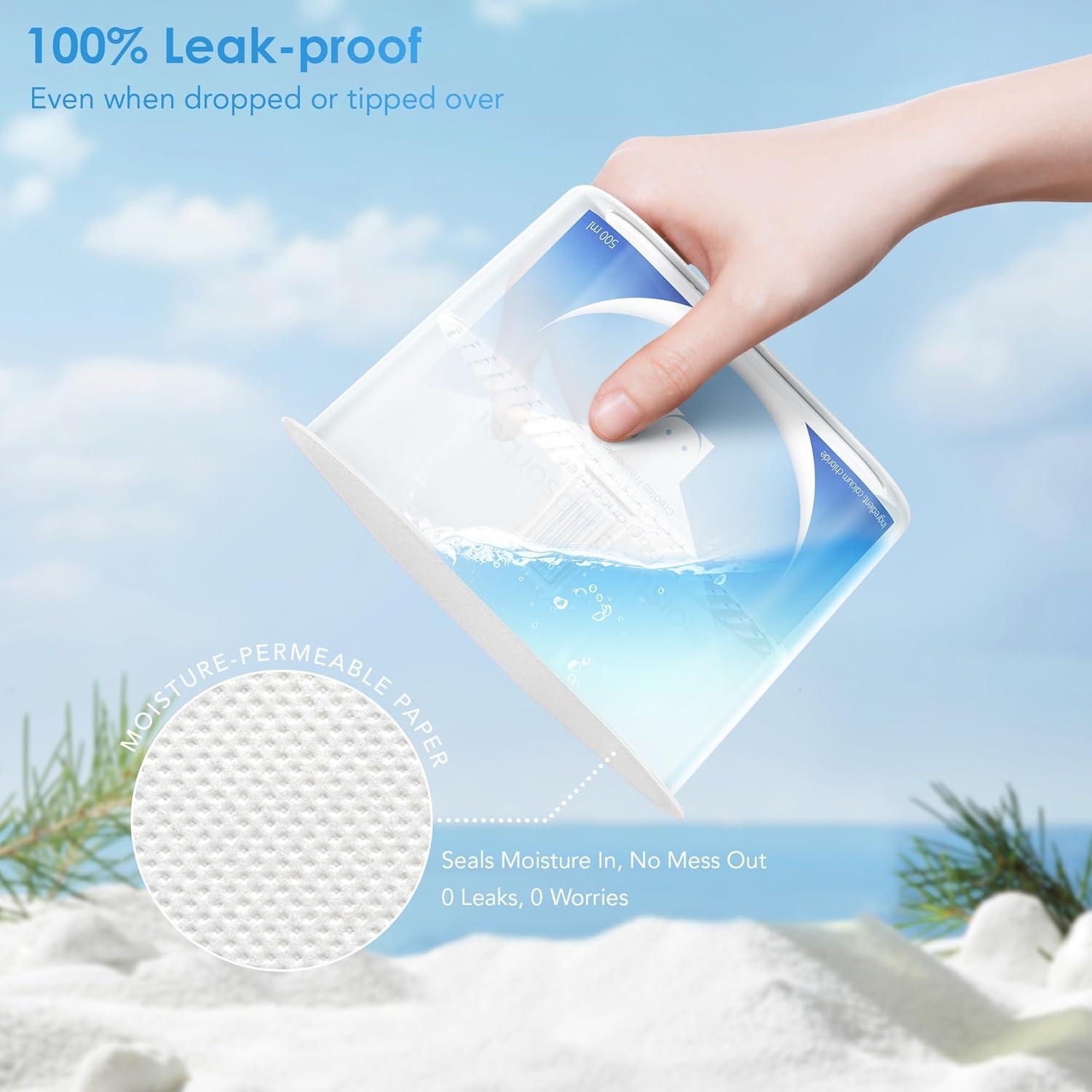 Absorbentes de Humedad Moismile 3 Paquetes 1.45 kg Sin Fragancia