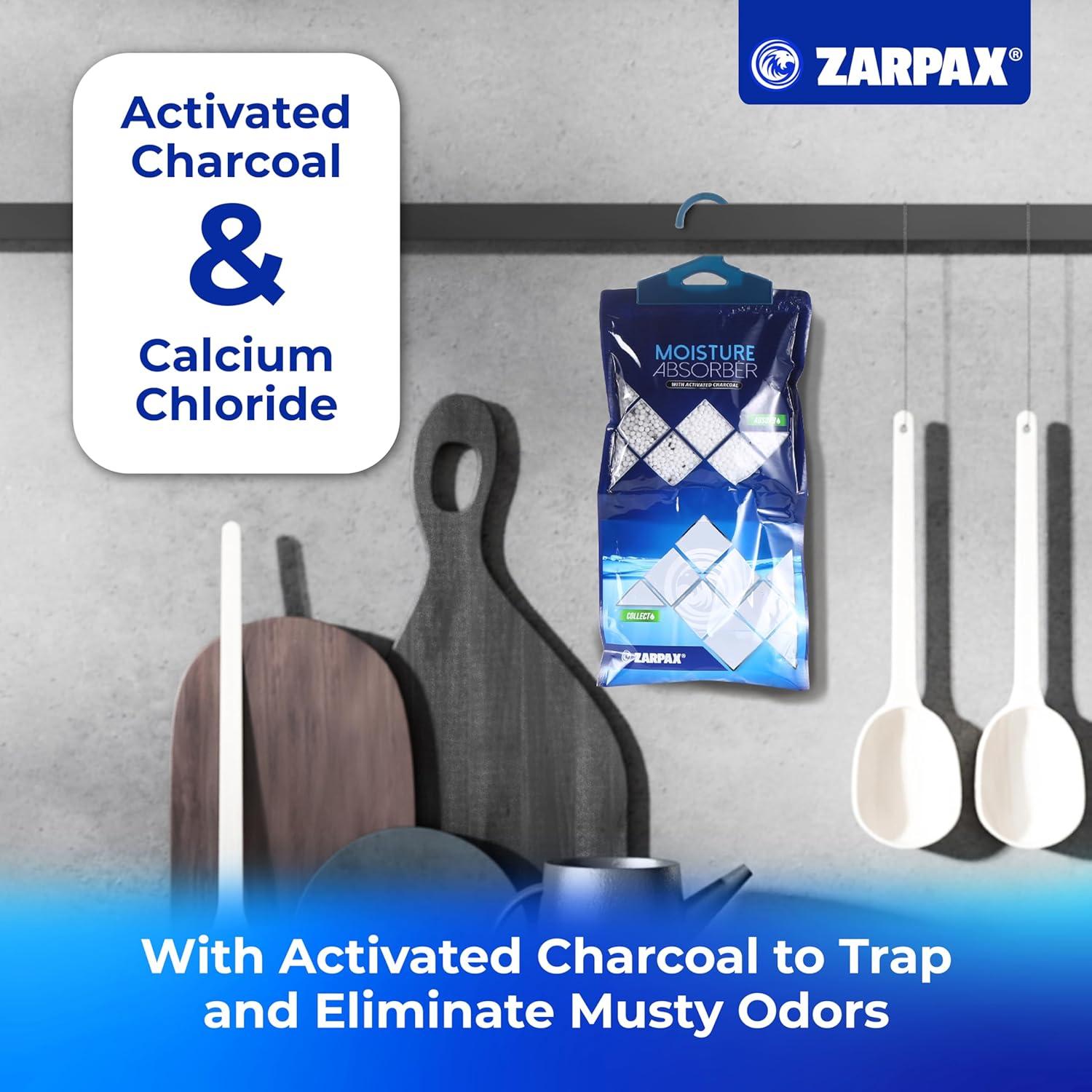 Absorbente de Humedad Colgante Zarpax 300g - Carbón Activado