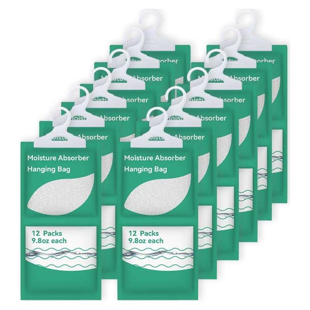 Paquetes Deshumidificadores Tvuidgeg 12 Unidades 277g Sin Fragancia