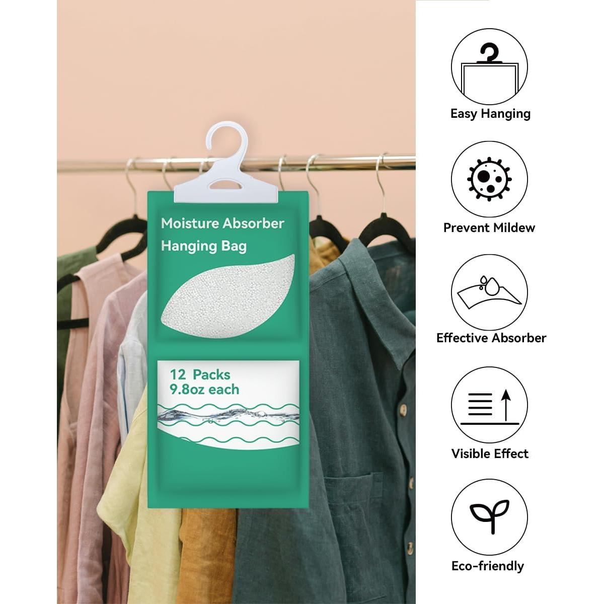 Paquetes Deshumidificadores Tvuidgeg 12 Unidades 277g Sin Fragancia