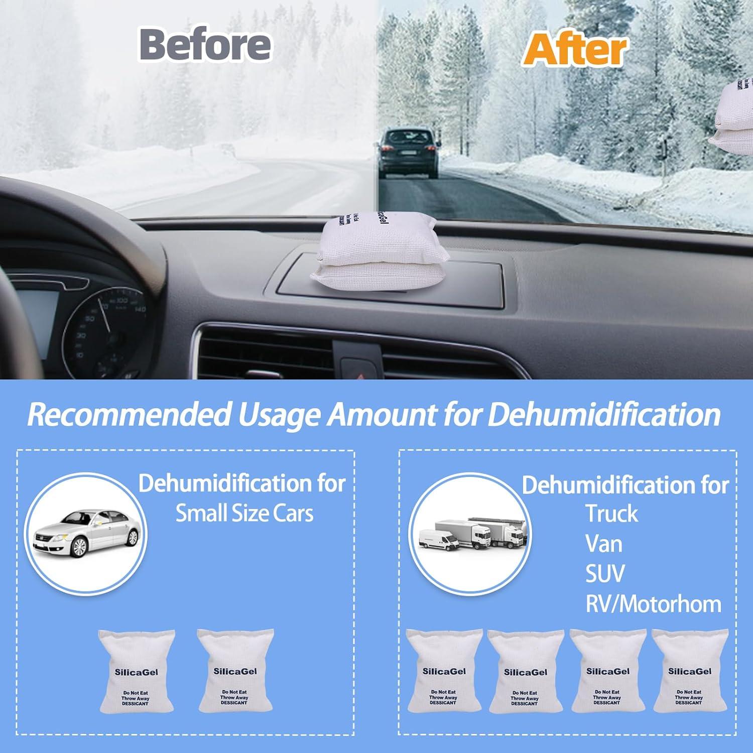 Gel de Sílice Deshidratante YORSUNNEI 2 x 500g Recargable