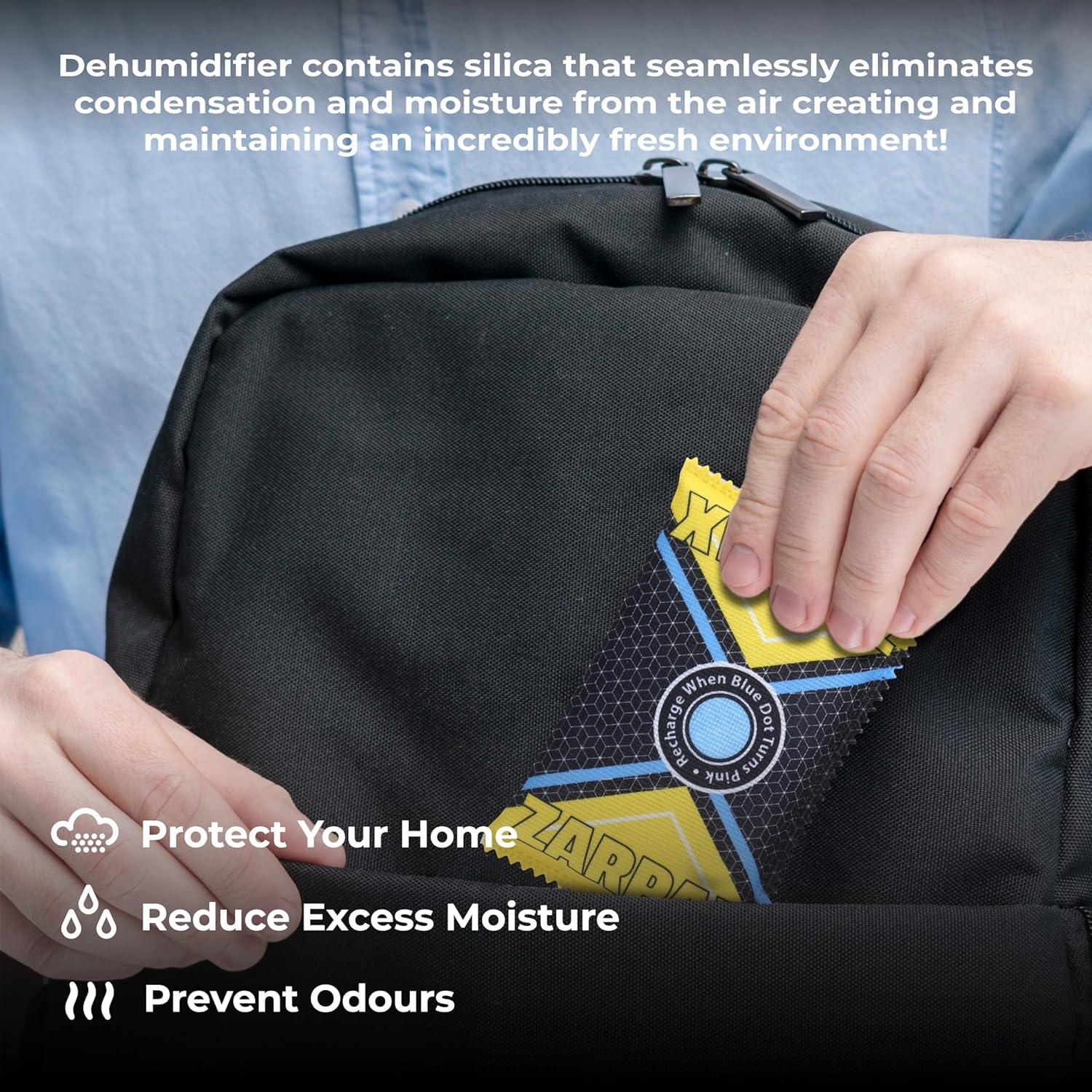 Paquete de 4 Deshidratantes Zarpax 125g - Absorbentes de Humedad