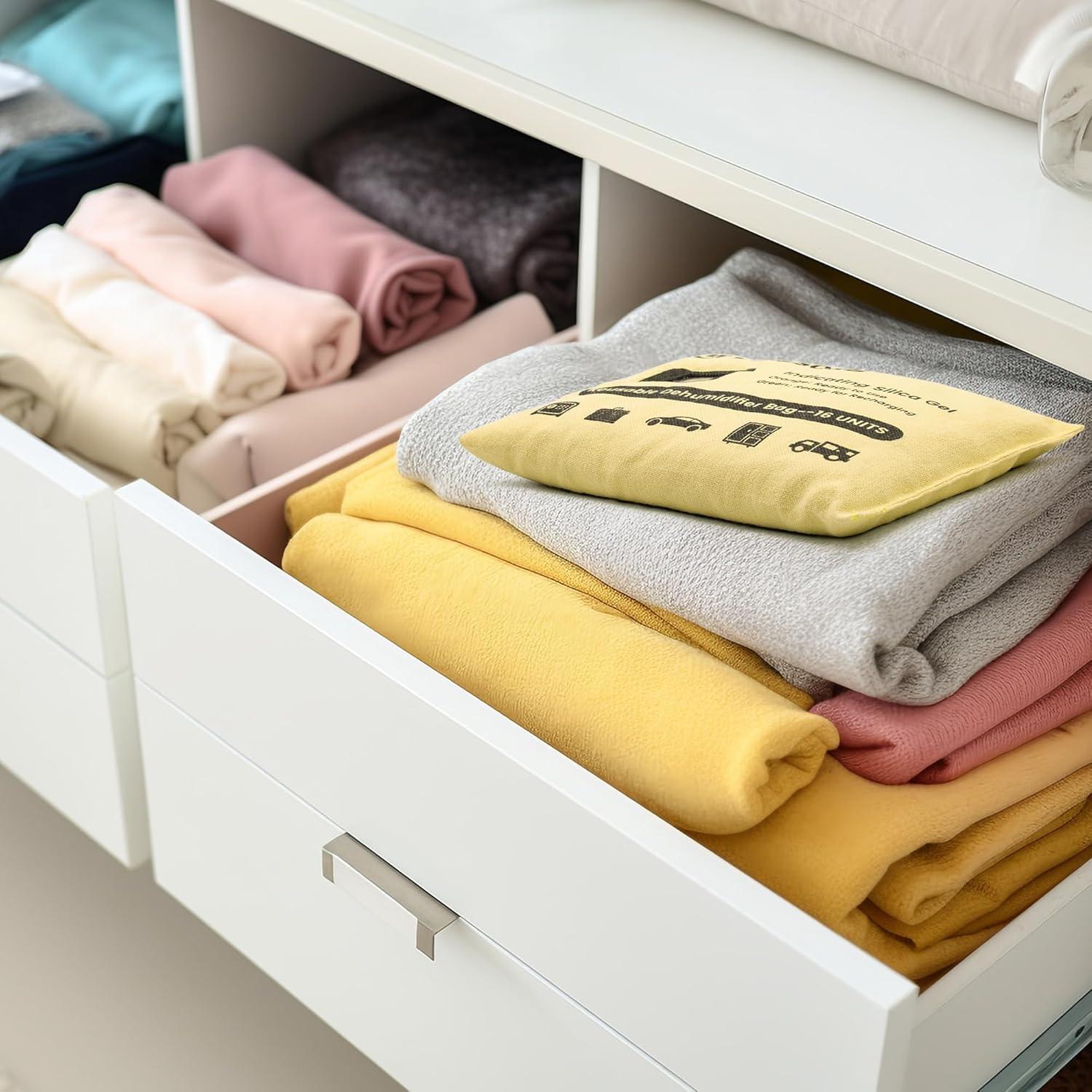 Paquetes de desecante de gel de sílice Wisesorbent 500g - 2 unidades