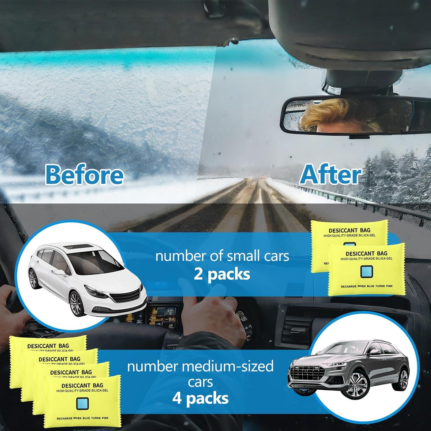 15 Bolsas Deshidratantes Recargables Gel de Sílice 12.7x8.9cm