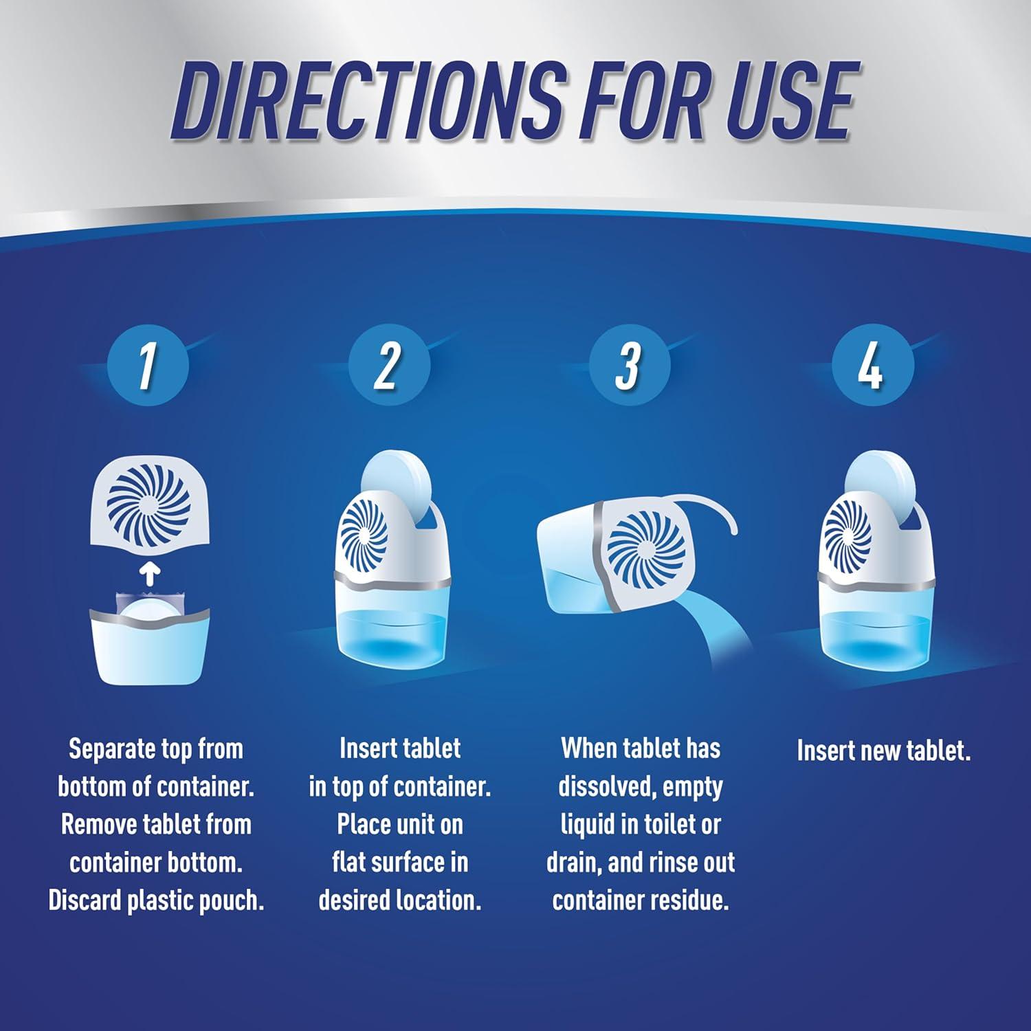 Tabletas Absorbentes de Humedad DampRid 4 Piezas 447.7 g