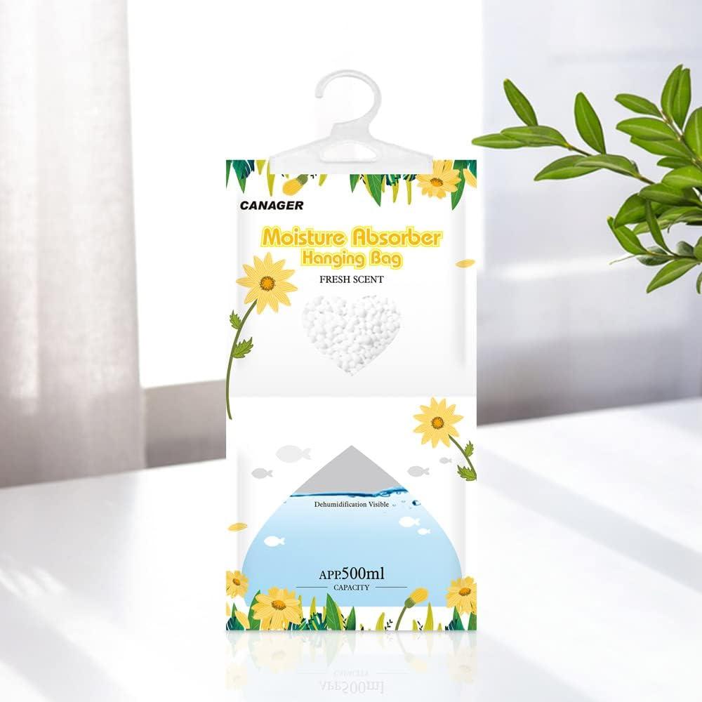 Absorbente de Humedad CANAGER CNG-MF112 - 12 Bolsas Colgantes