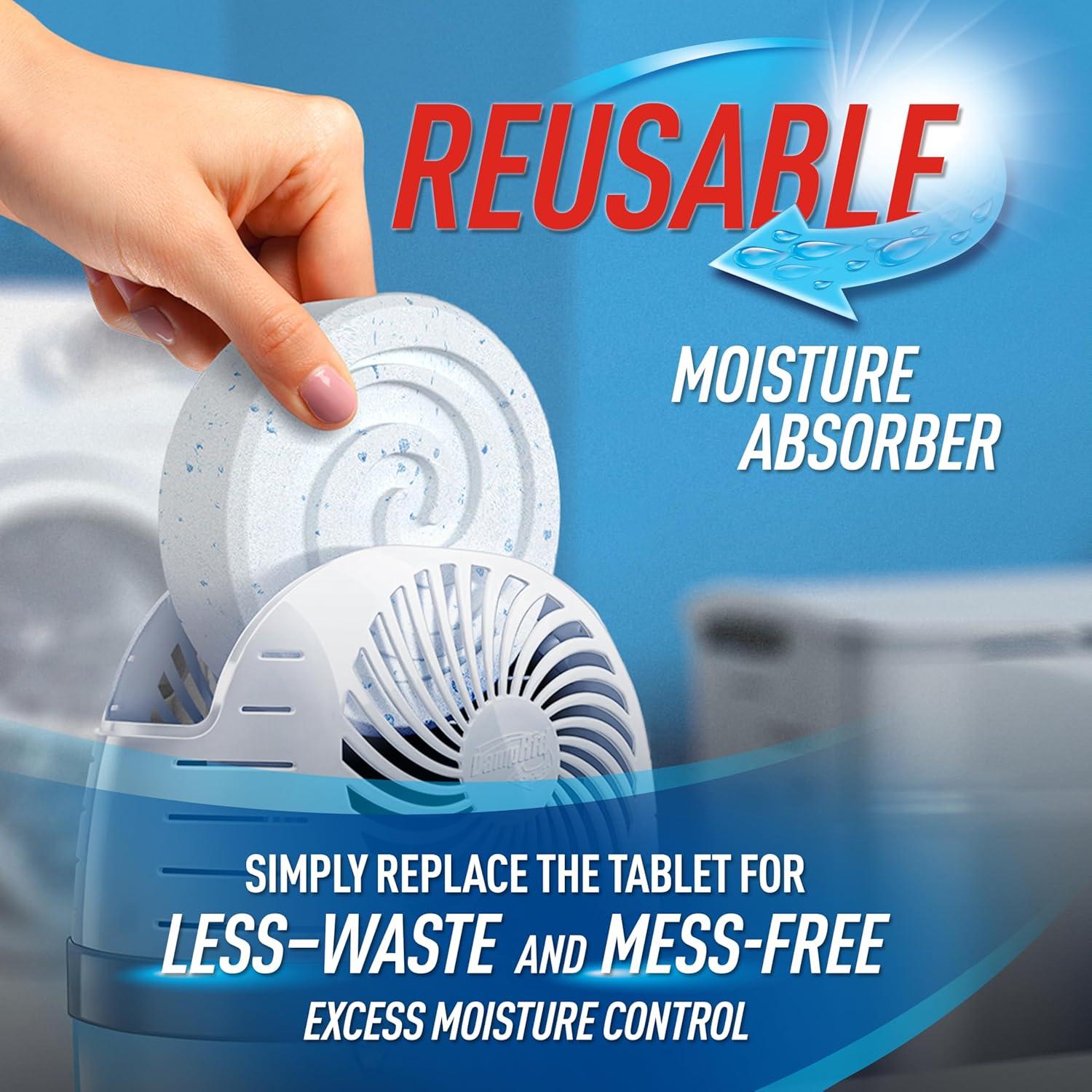 Recarga DampRid 4 Tabletas de Absorción de Humedad Aroma Fresco