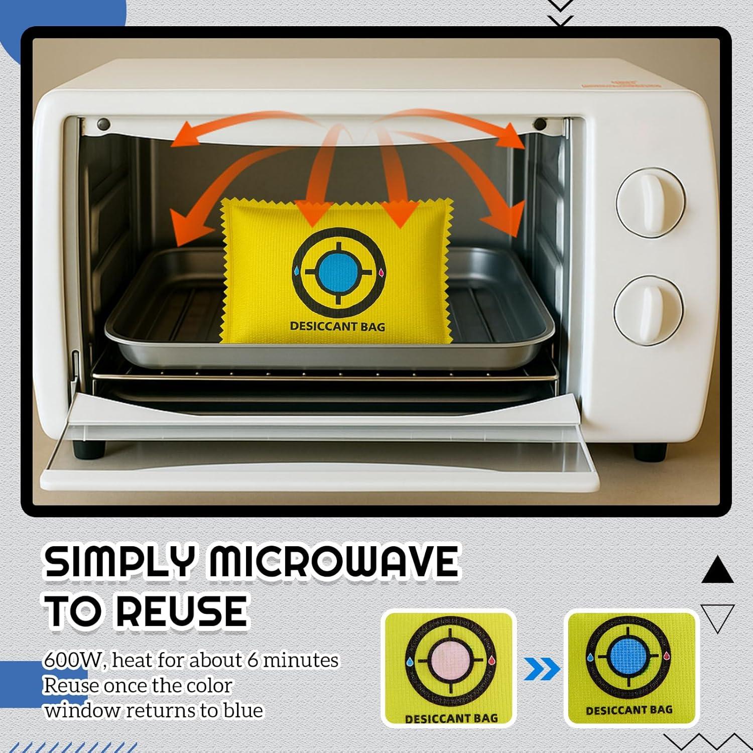 Paquete de 24 Gel de Silica Lounsweer 100g Recargables