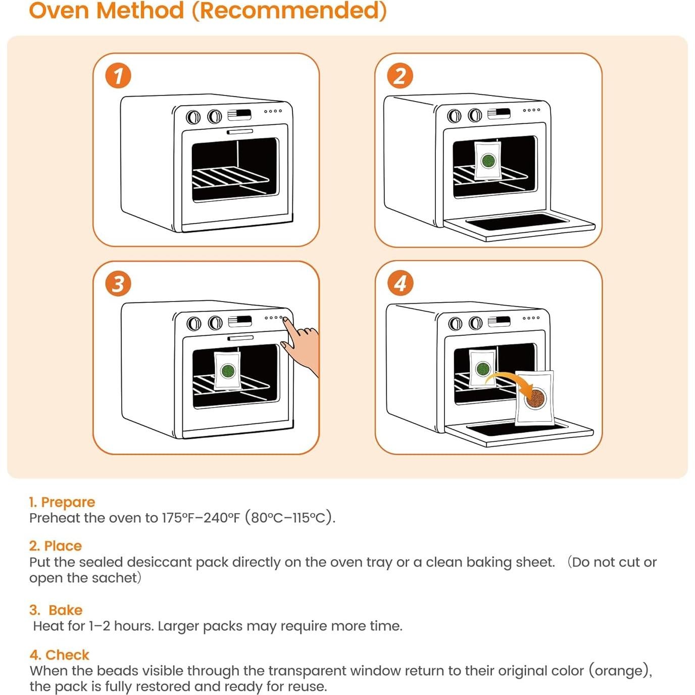 Paquetes Deshidratantes Recargables Adsorbco 500g (2 Unidades) Gel Sílice