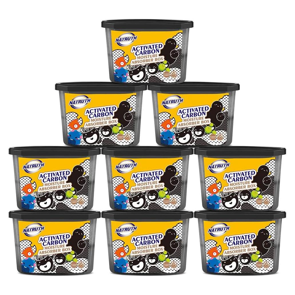 NATRUTH Deshumidificador de Closet 500mL Carbón Activado