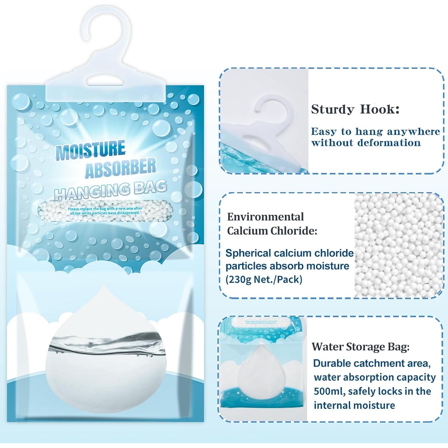 Paquete de 12 Absorbentes de Humedad Corodo 500ml Sin Fragancia