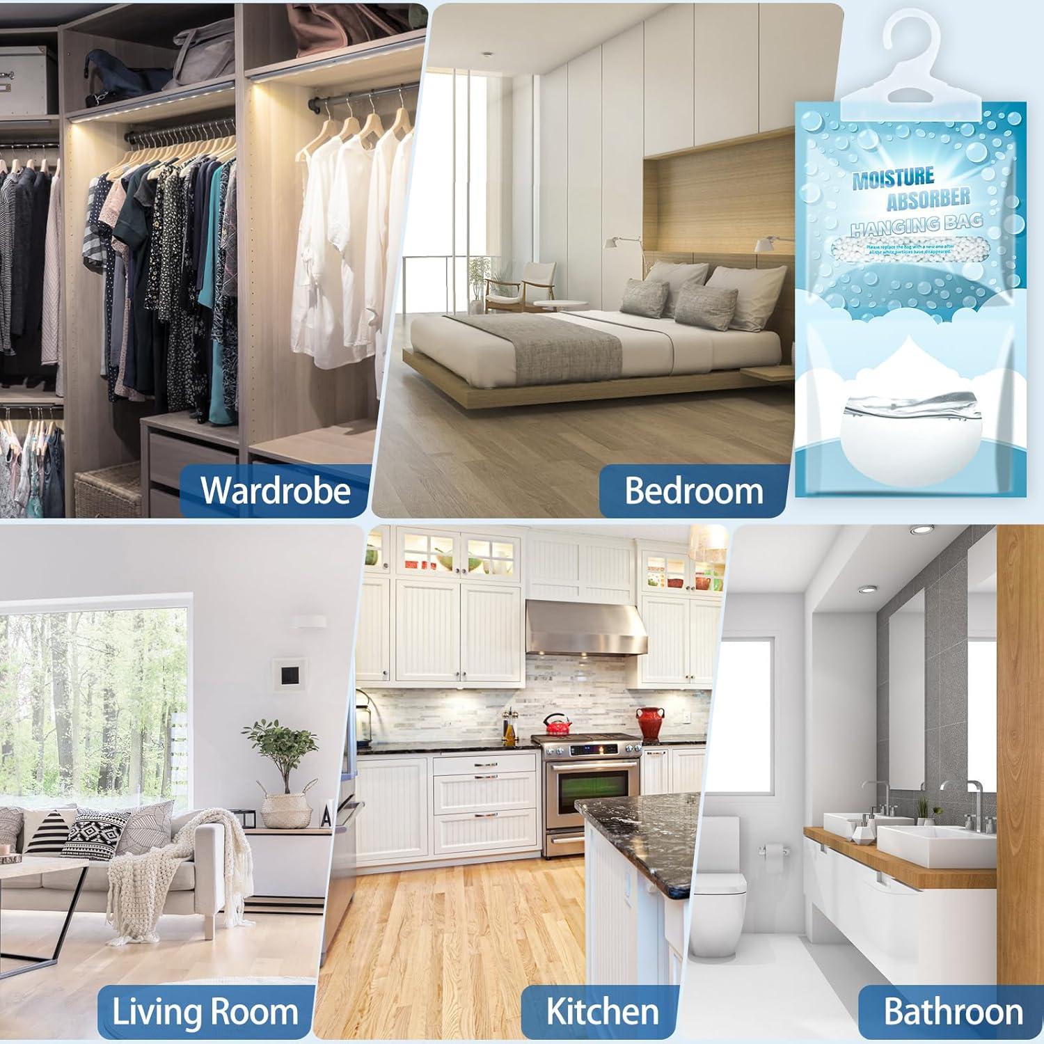 Paquete de 12 Absorbentes de Humedad Corodo 500ml Sin Fragancia