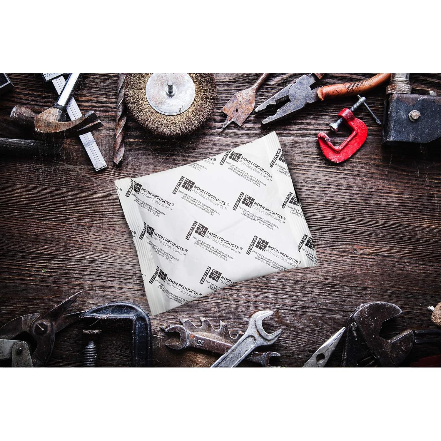 Paquete de Gel de Silica 200g Noon - 5 Sachets Antihumedad