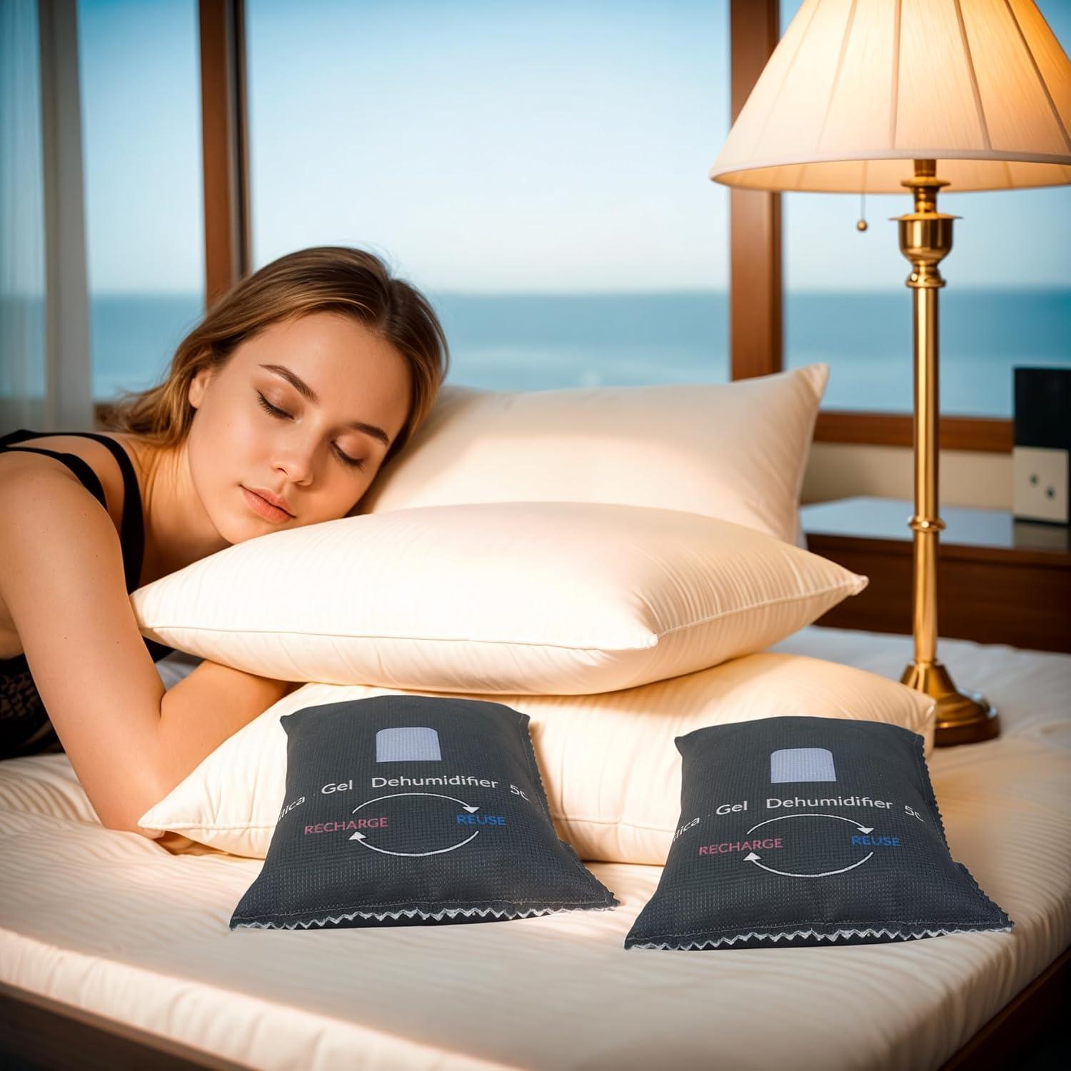 Paquete de 2 bolsas deshumidificadoras 500g HomieFuture