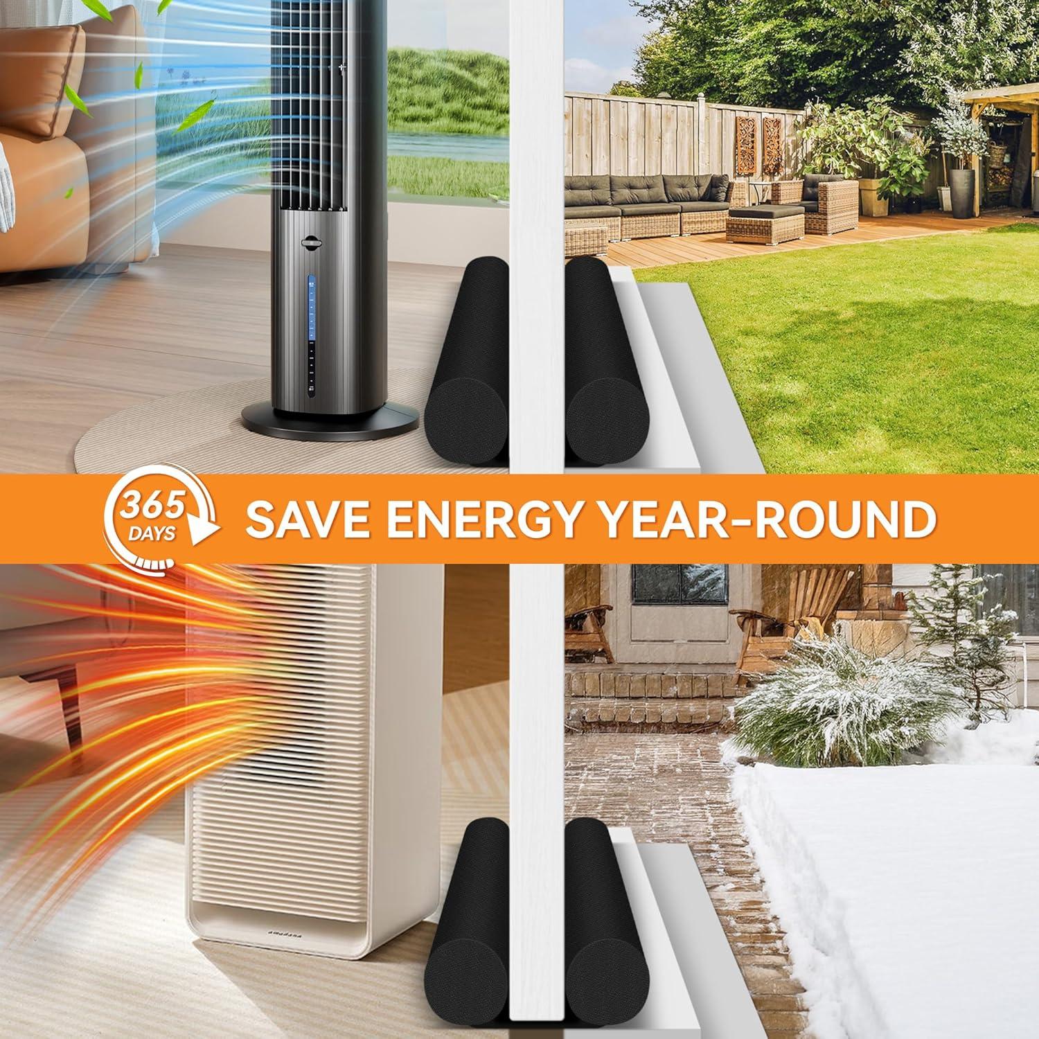 Tapón para Corrientes de Aire LADANY Ajustable 76.2-91.4 cm