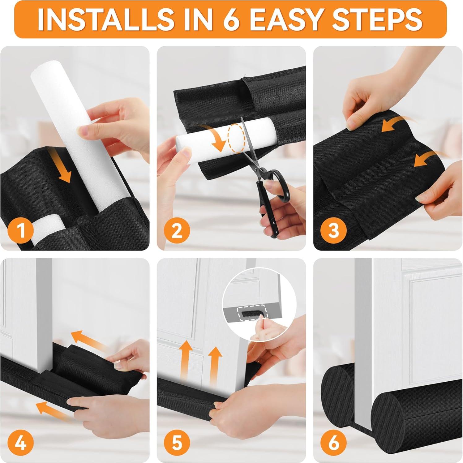 Tapón para Corrientes de Aire LADANY Ajustable 76.2-91.4 cm