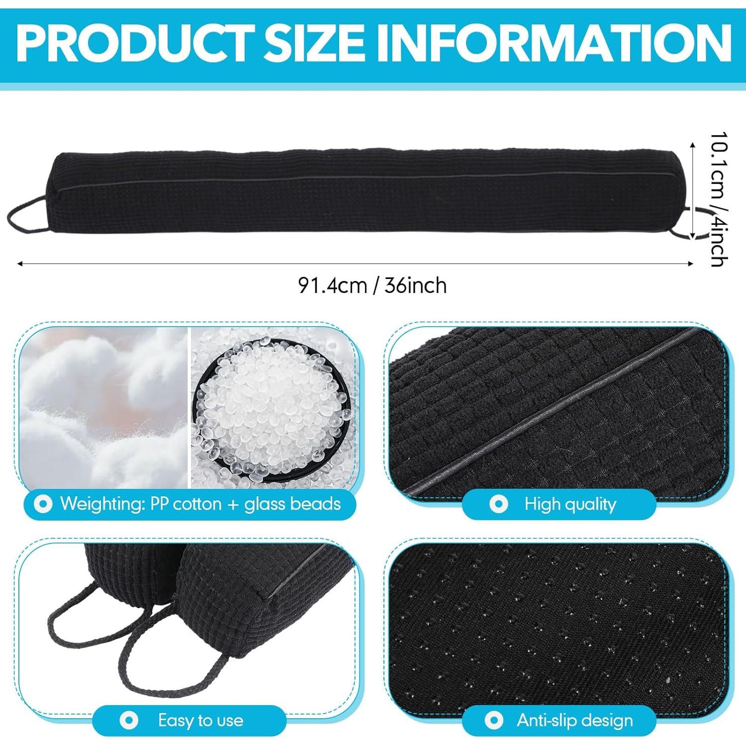 Tapón de Corriente de Puerta Fiwochic 91.44cm Negro 1.5kg