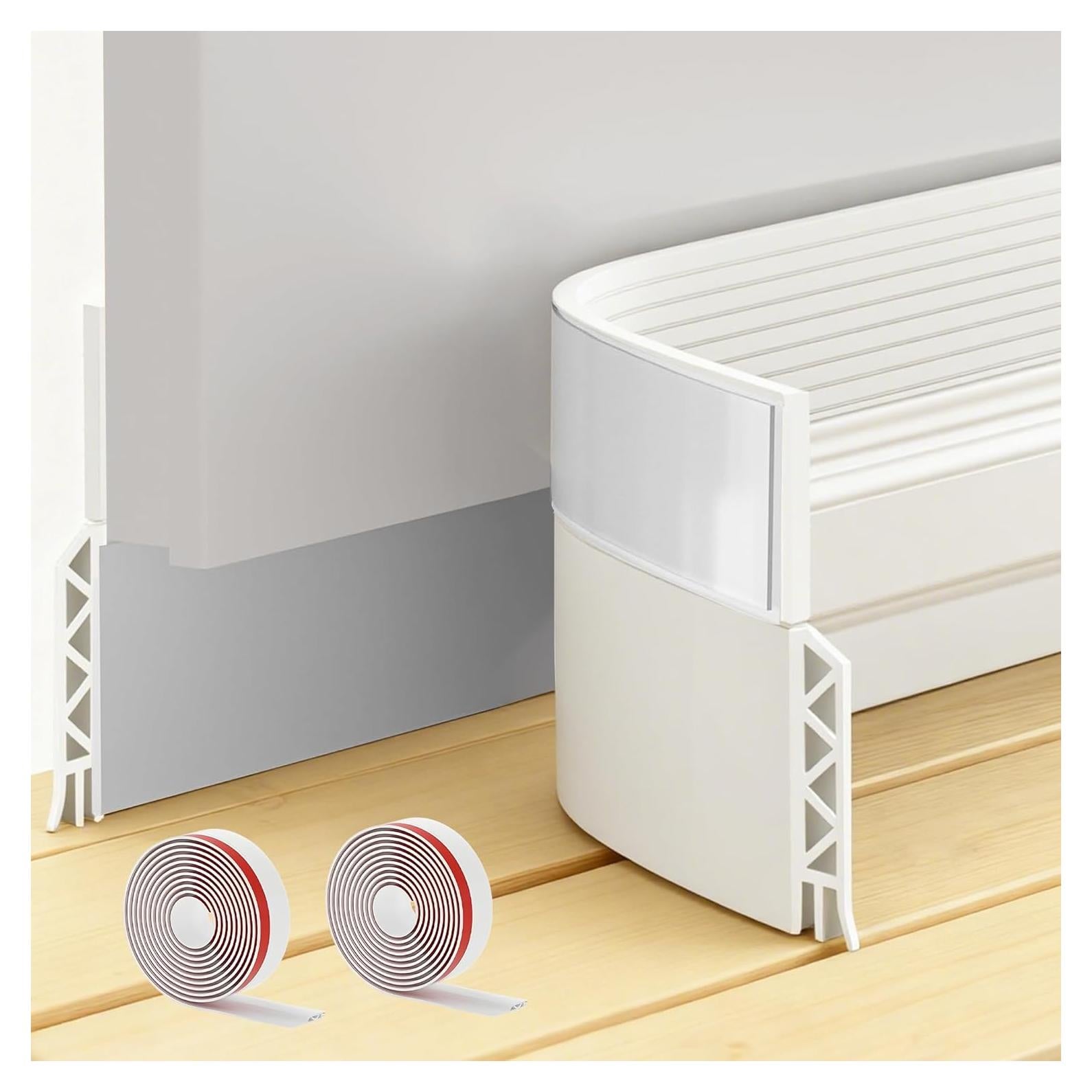 Paquete de 2 tiras aislantes para puertas Yuquan 99 cm