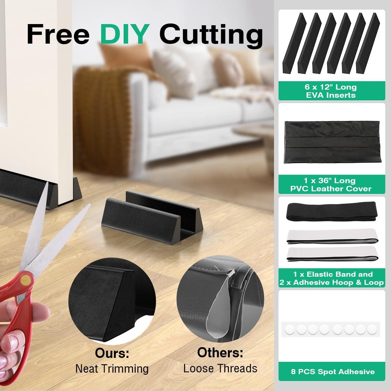 Tapón de Corrientes Lewondr 91.44 cm Impermeable Negro