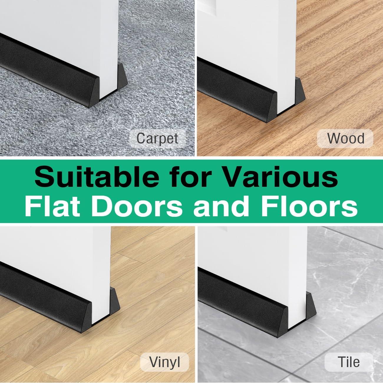 Tapón de Corrientes Lewondr 91.44 cm Impermeable Negro