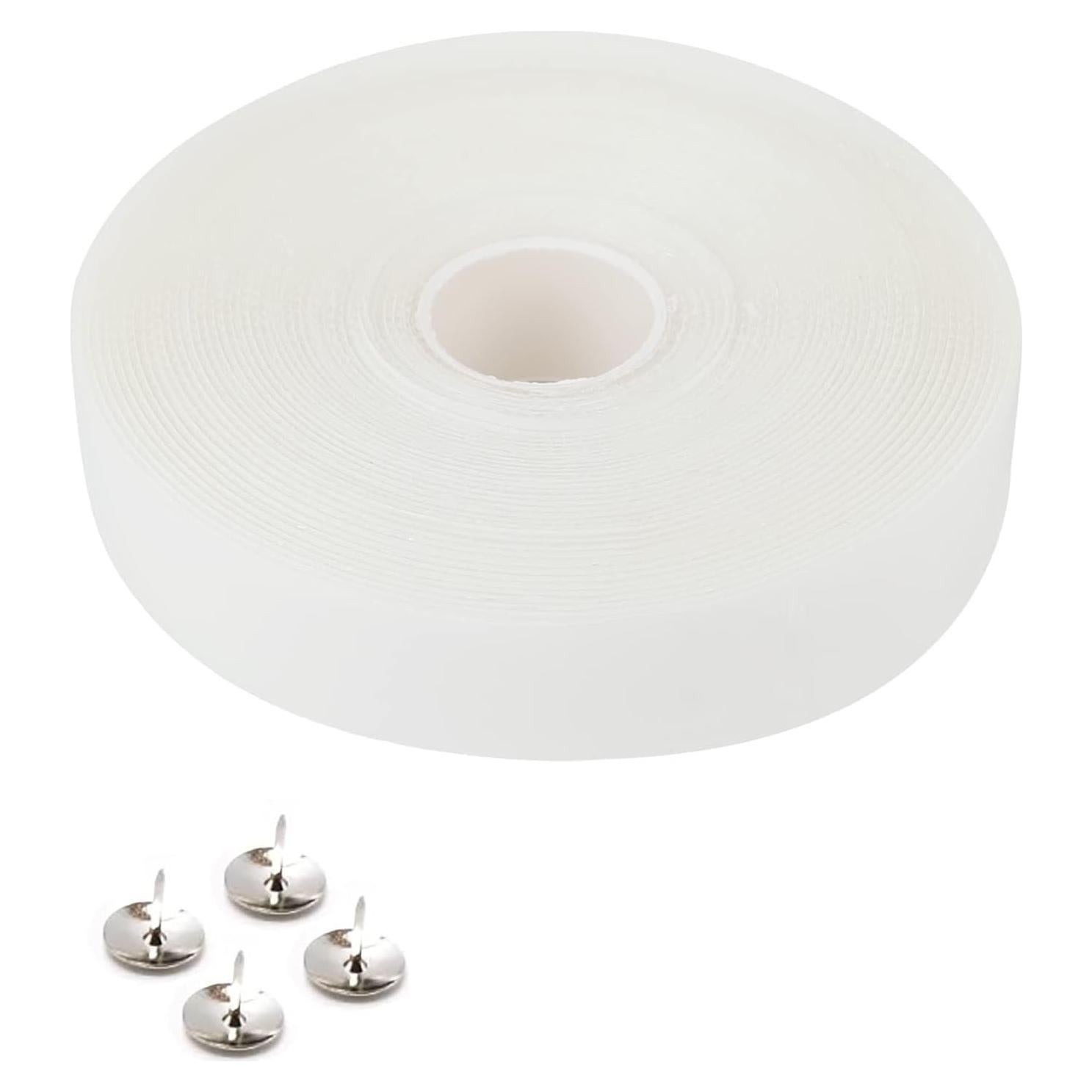 Cinta autoadhesiva de gancho y bucle 5x4.4 cm para puerta