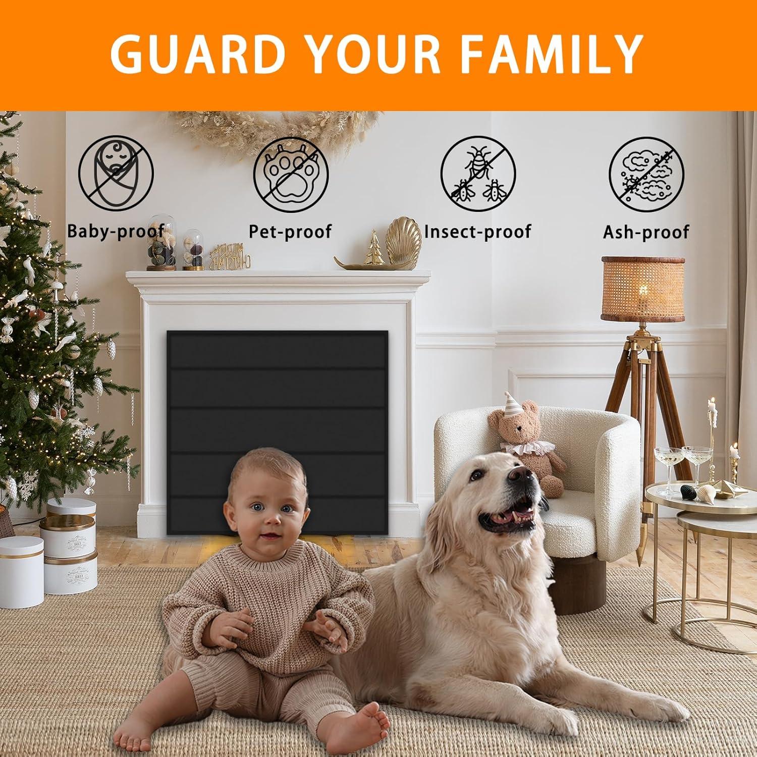 Cubierta Magnética para Chimenea JUIN 76.2x76.2 cm Aislante