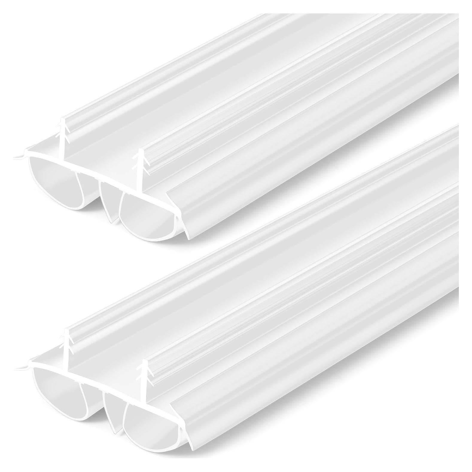 Barrera de Burbuja Doble Pushglossy 91.44 cm Blanco (2 Pcs)